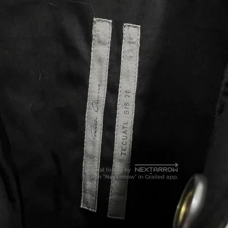 Rick Owens Rick Owens Spliced strap lapel jacket. Size US L / EU 52-54 / 3 - 3 Thumbnail