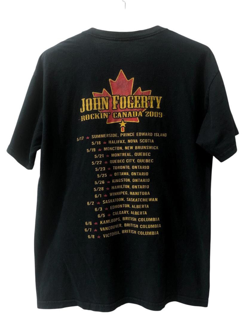 Band Tees Band Tee John Fogerty Canada Tour 2009 Size US M / EU 48-50 / 2 - 6 Thumbnail