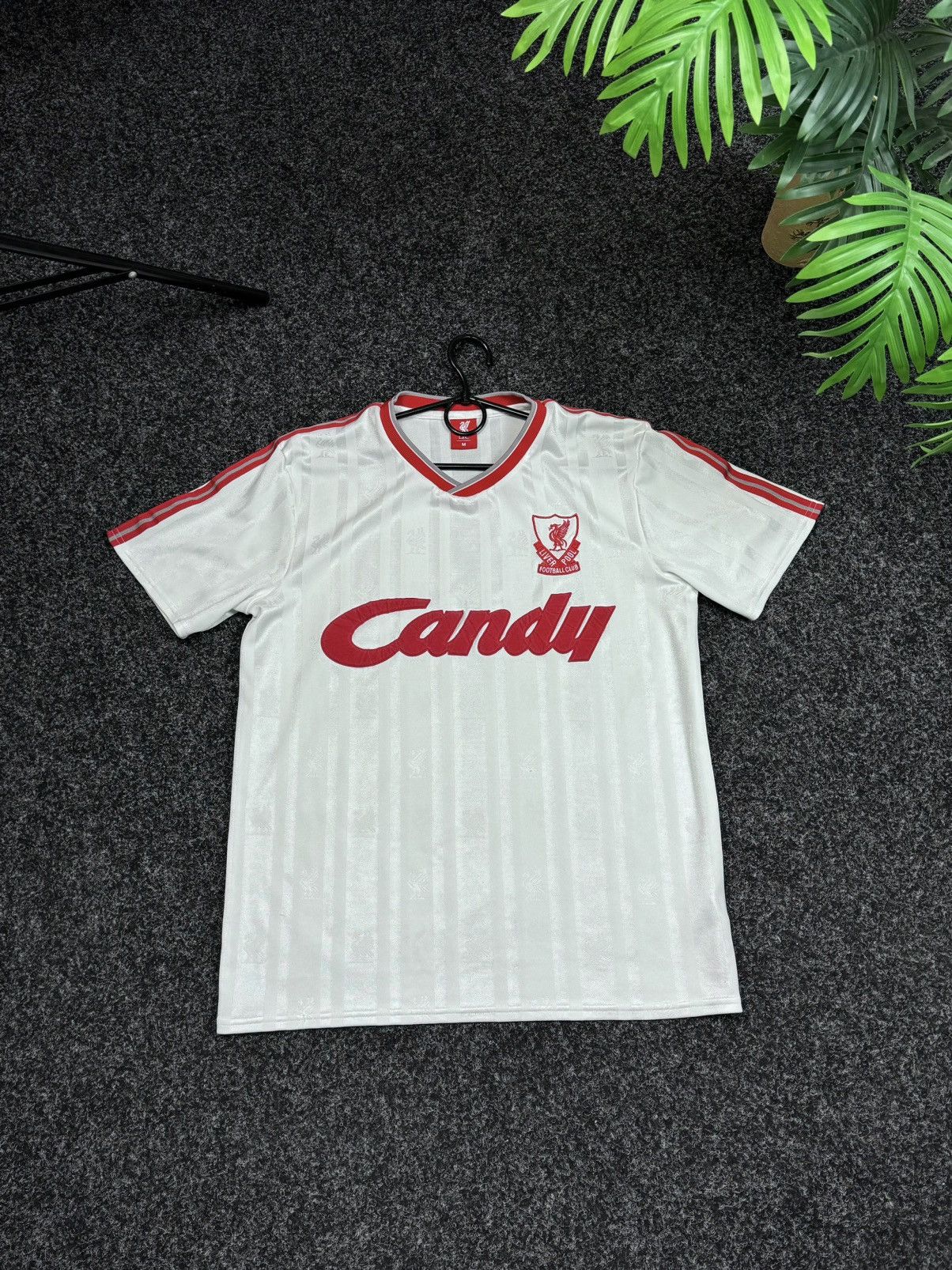 Vintage Liverpool FC 1988-89 Adult Candy 3rd Shirt Tee size M Size US M / EU 48-50 / 2 - 1 Thumbnail