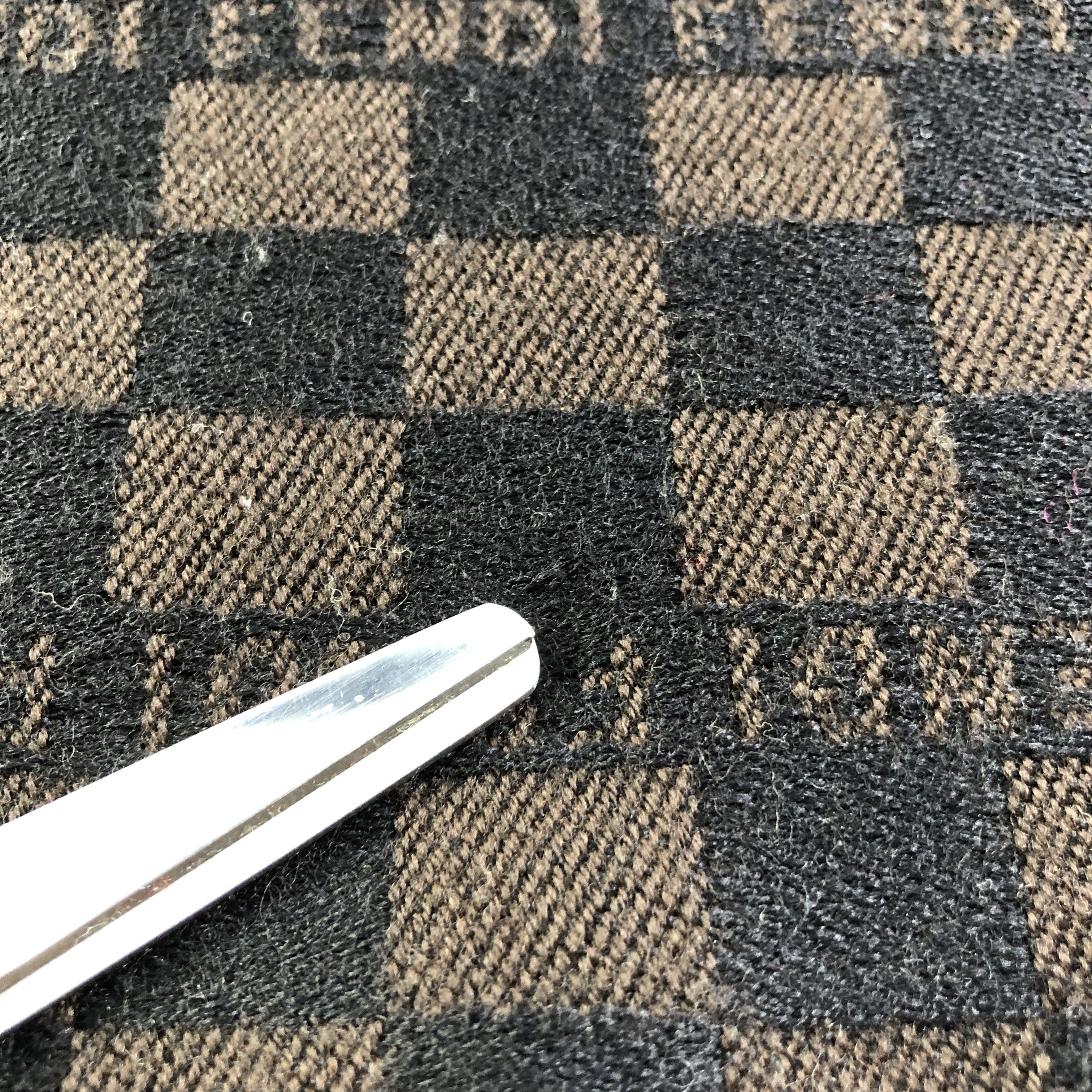 Fendi FENDI Checkered Wool Scarf Muffler Neckwear V2103 Size ONE SIZE - 12 Thumbnail