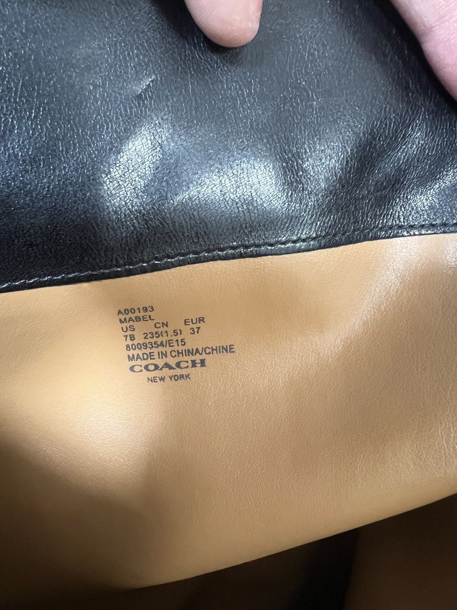 Coach Coach “Mabel” | Y2K Black Leather Chain Harness Riding Boots Size US 7 / IT 37 - 9 Thumbnail