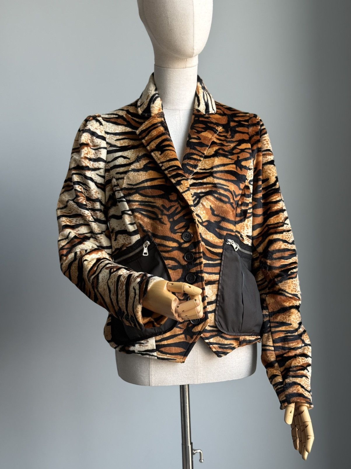 Dolce & Gabbana Dolce & Gabbana Leopard Tiger Jacket Archive Blazer Size M / US 6-8 / IT 42-44 - 3 Thumbnail