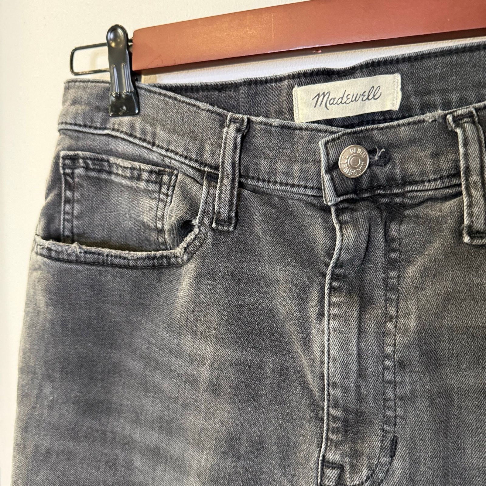 Madewell Madewell Women’s Black The Mom Jeans Size 29 Size 29" - 3 Thumbnail