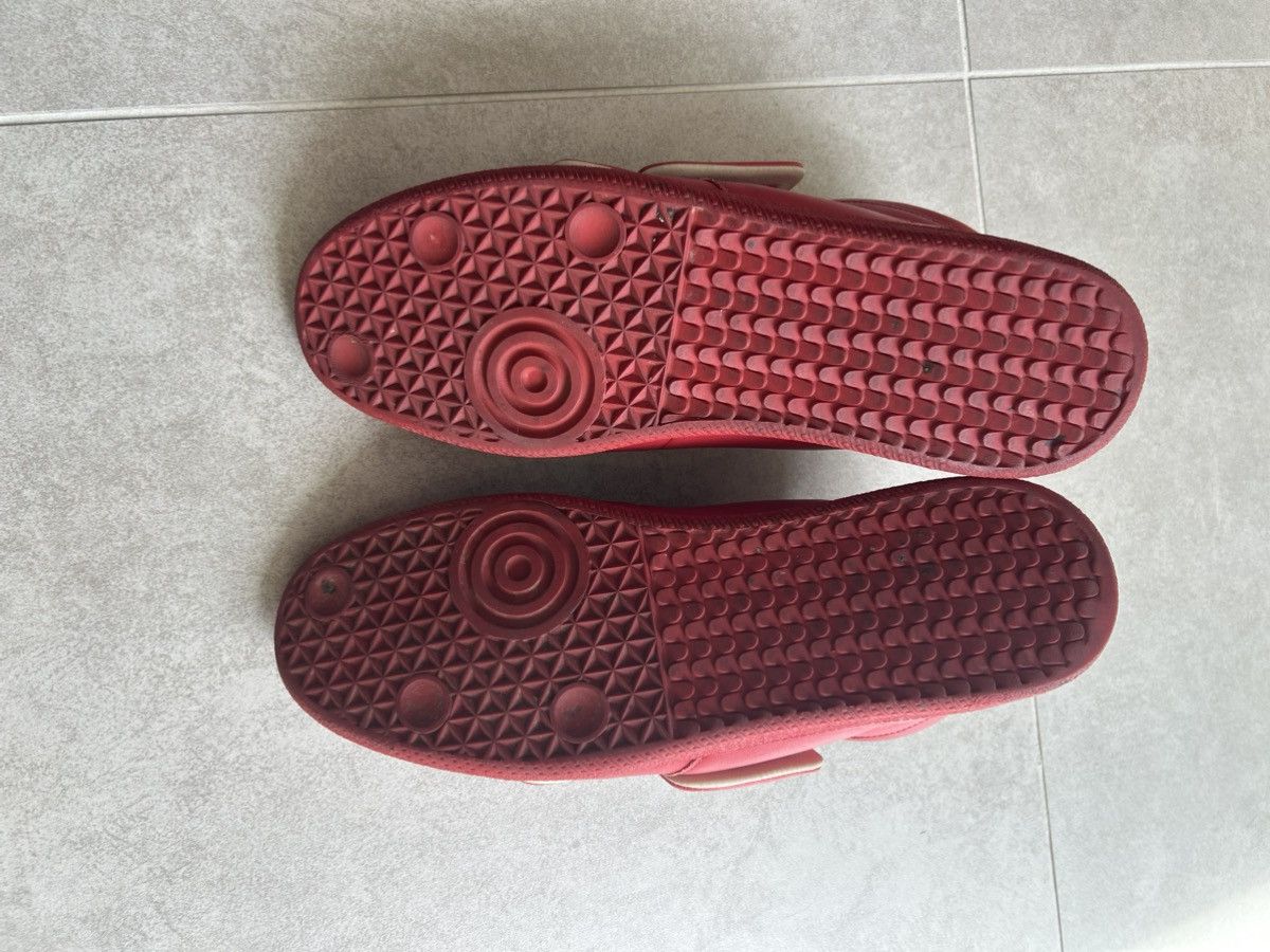 Maison Margiela Margiela Clinic GAT Red leather midtop strap Size US 12 / EU 45 - 10 Thumbnail