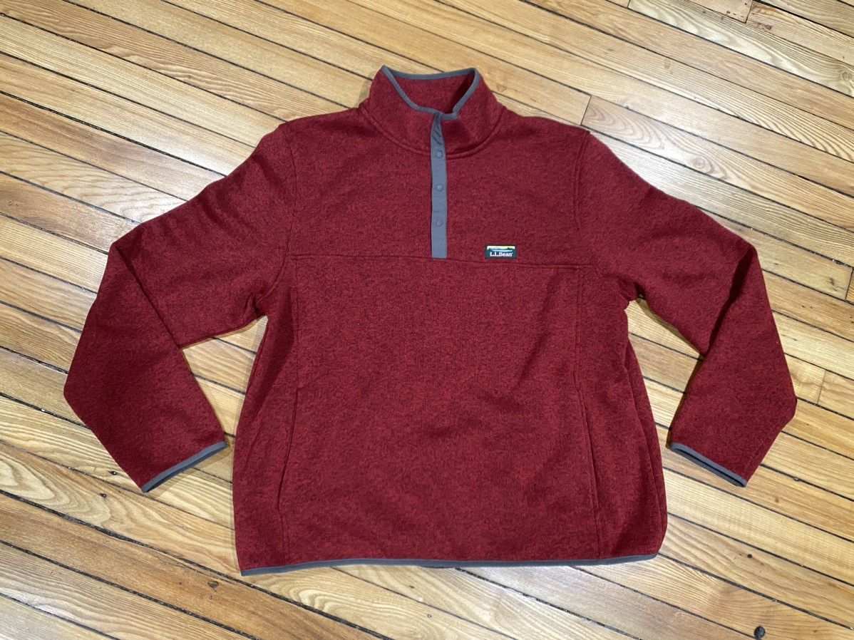 L.L. Bean × Vintage 3 quarter zip fleece XL Size US XL / EU 56 / 4 - 1 Thumbnail