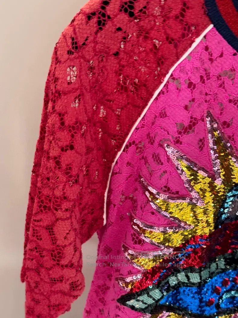 Gucci Gucci Sequin colour flying saucer short sleeve Size XS / US 0-2 / IT 36-38 - 3 Thumbnail