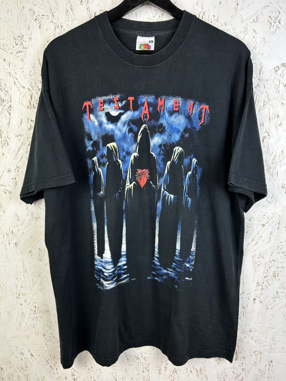 Band Tees 00s Vintage Testament 2004 Tour Souls Of Black Reprint Tee Size US XL / EU 56 / 4 - 1 Thumbnail