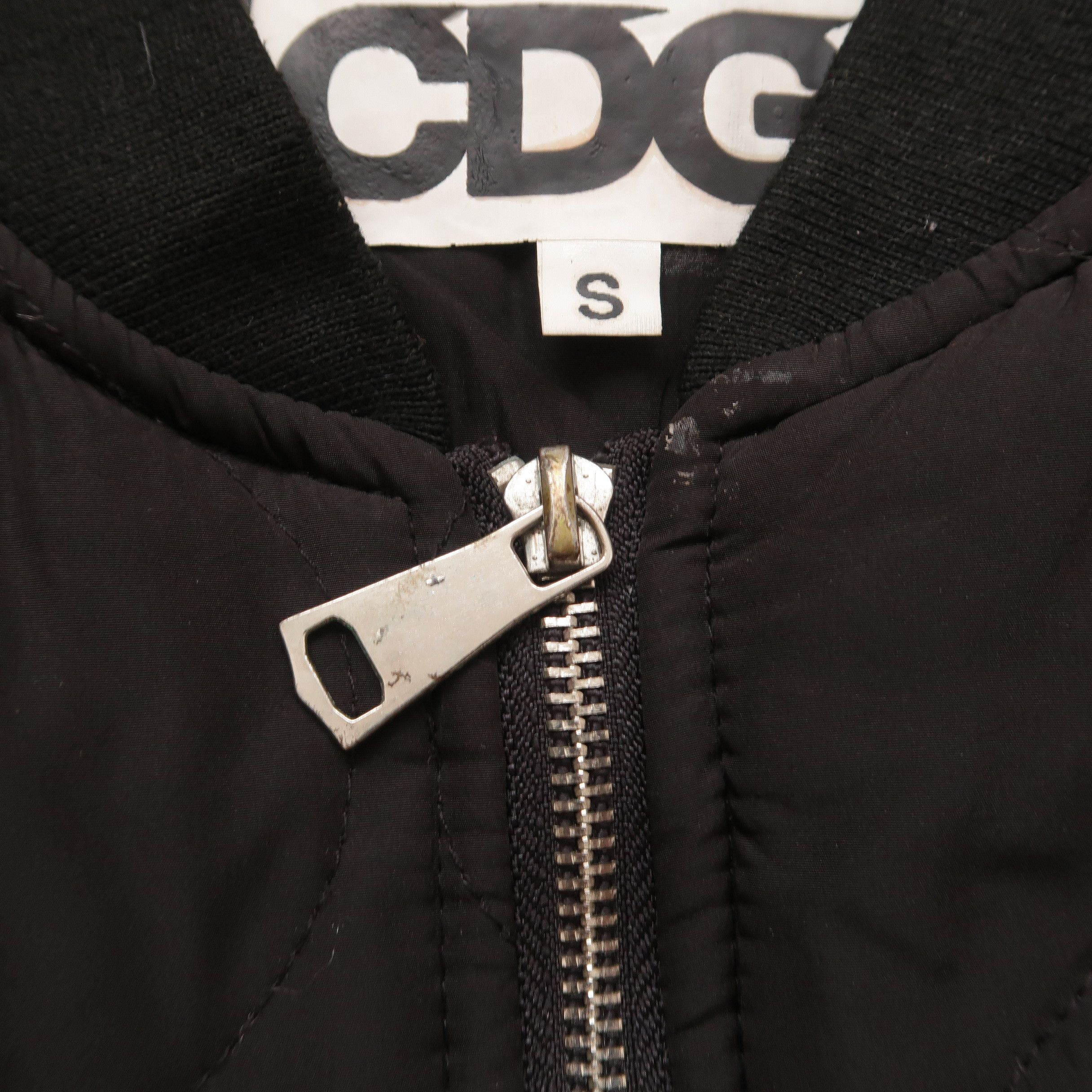 Comme des Garcons Comme des Garcons Logo Bomber Zip Jacket Size US S / EU 44-46 / 1 - 3 Thumbnail