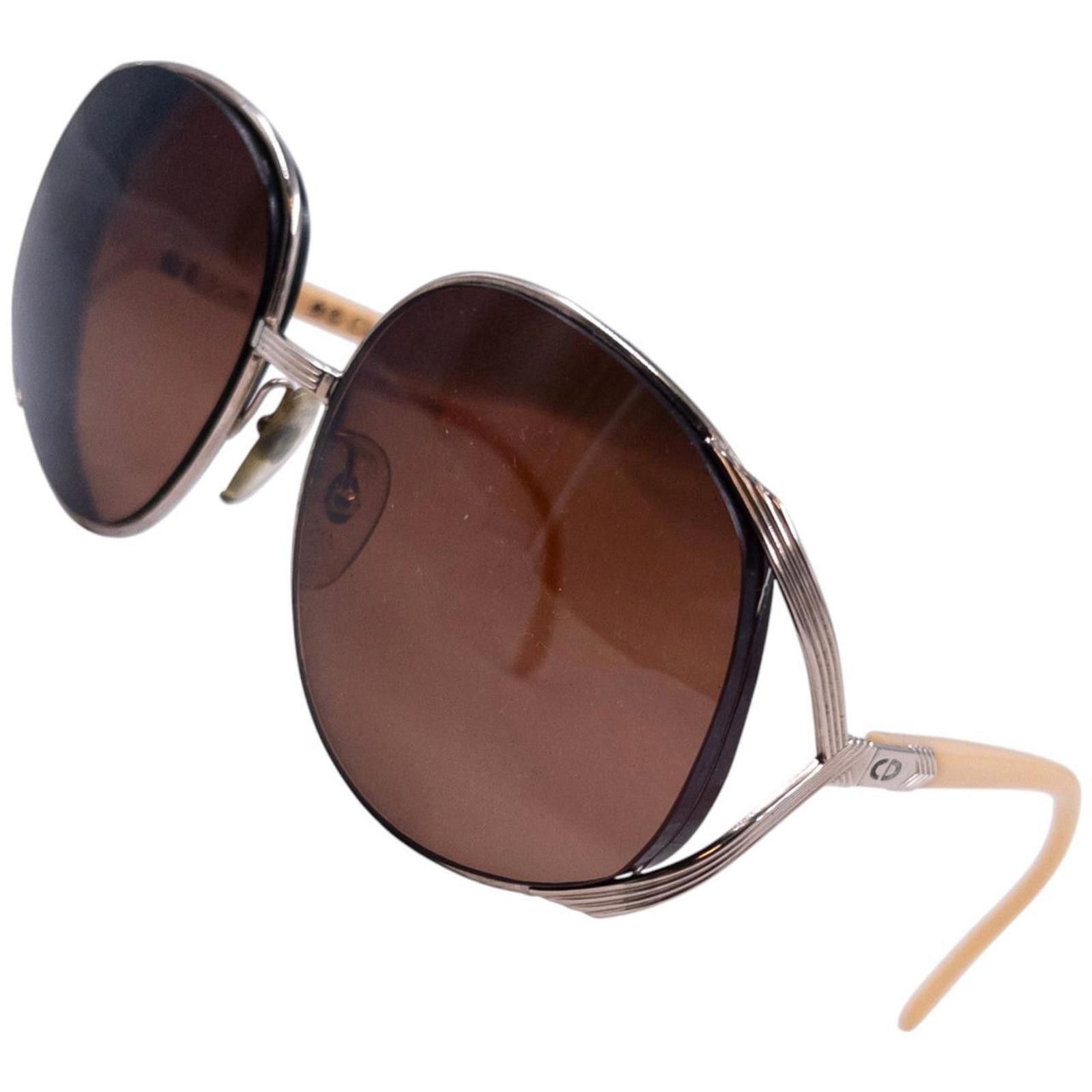 Christian Dior Monsieur Vintage Dior Oversized Sunglasses Size ONE SIZE - 4 Thumbnail