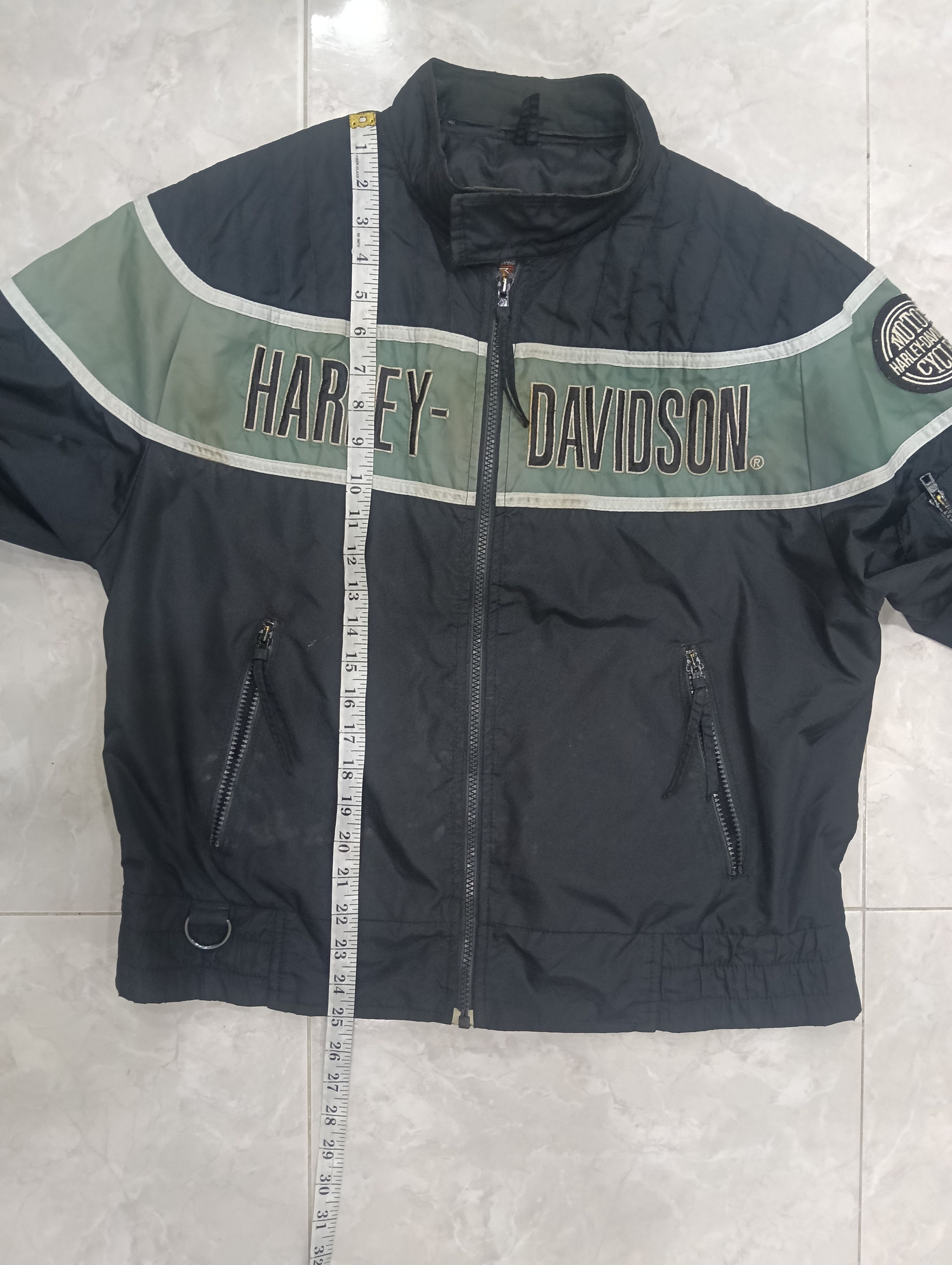 Harley Davidson Vintage Harley Davidson Bomber Jacket Size US XL / EU 56 / 4 - 13 Thumbnail