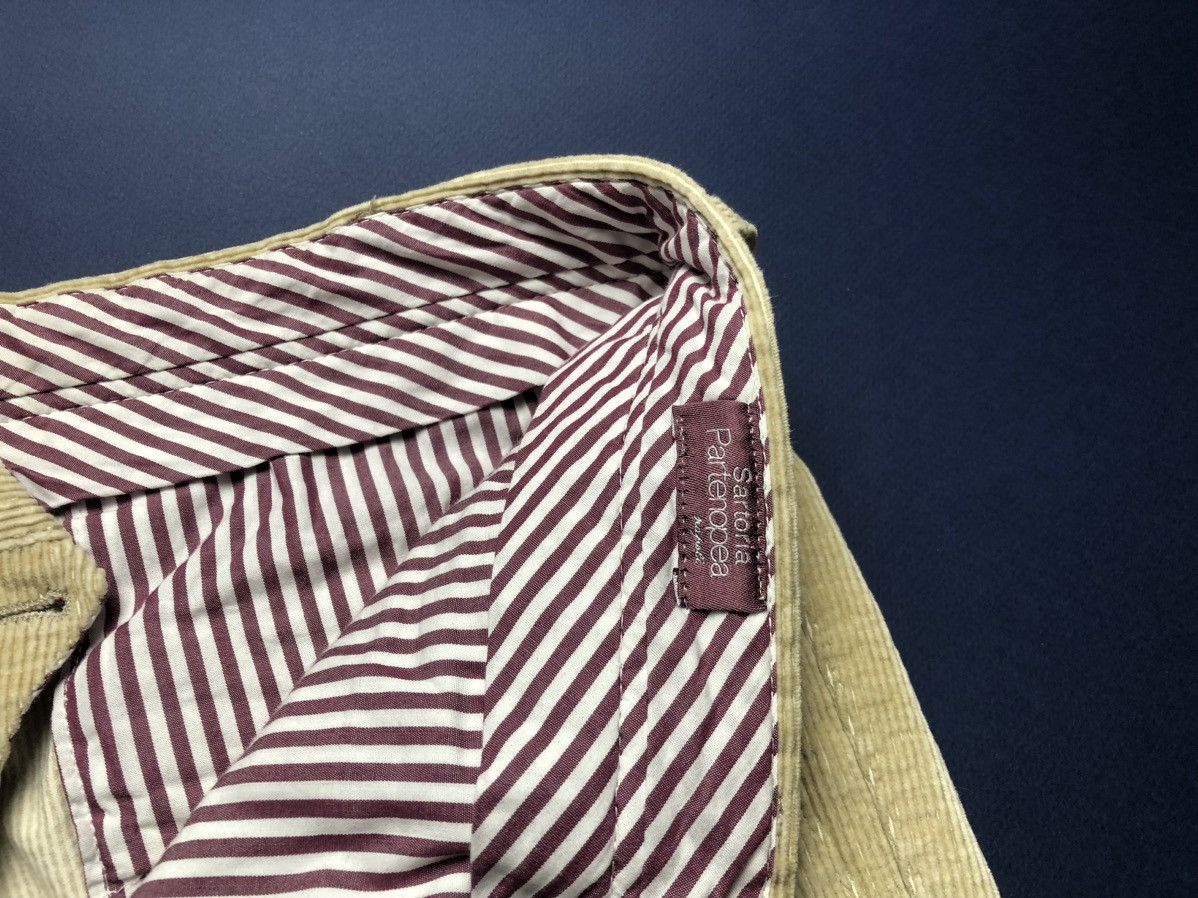 Sartoria Partenopea Sartoria Partenopea Napoli Corduroy Pants Size US 32 / EU 48 - 5 Thumbnail