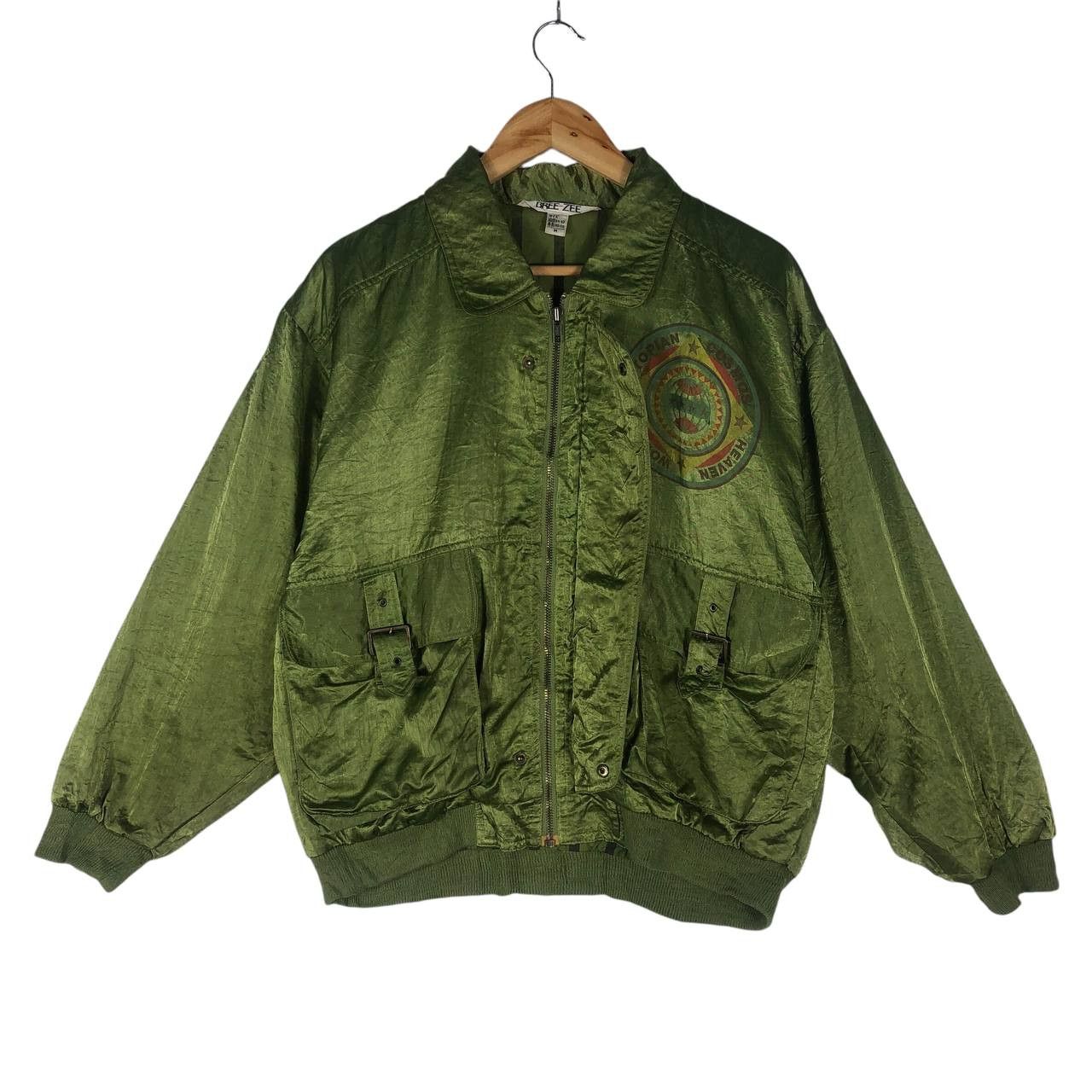 Japanese Brand Vintage Bree-zee Zipper Jacket Size US M / EU 48-50 / 2 - 2 Thumbnail