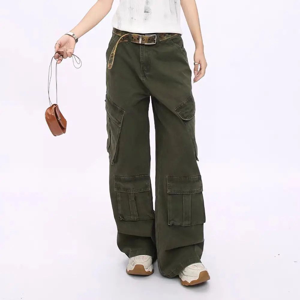 Designer × Japanese Brand Vintage Streetwear Harajuku Loose Casual Pants Size US 33 - 2 Thumbnail