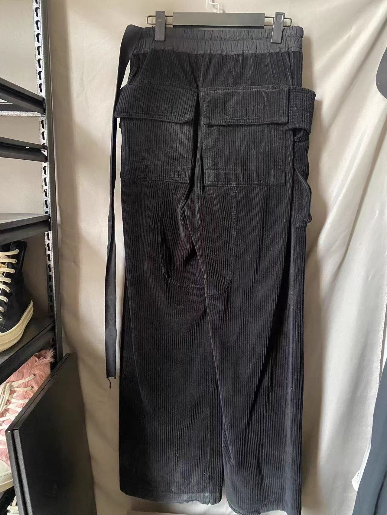 Rick Owens Rick Owens Double Ring Wide-Leg Pants Size US 29 - 2 Thumbnail