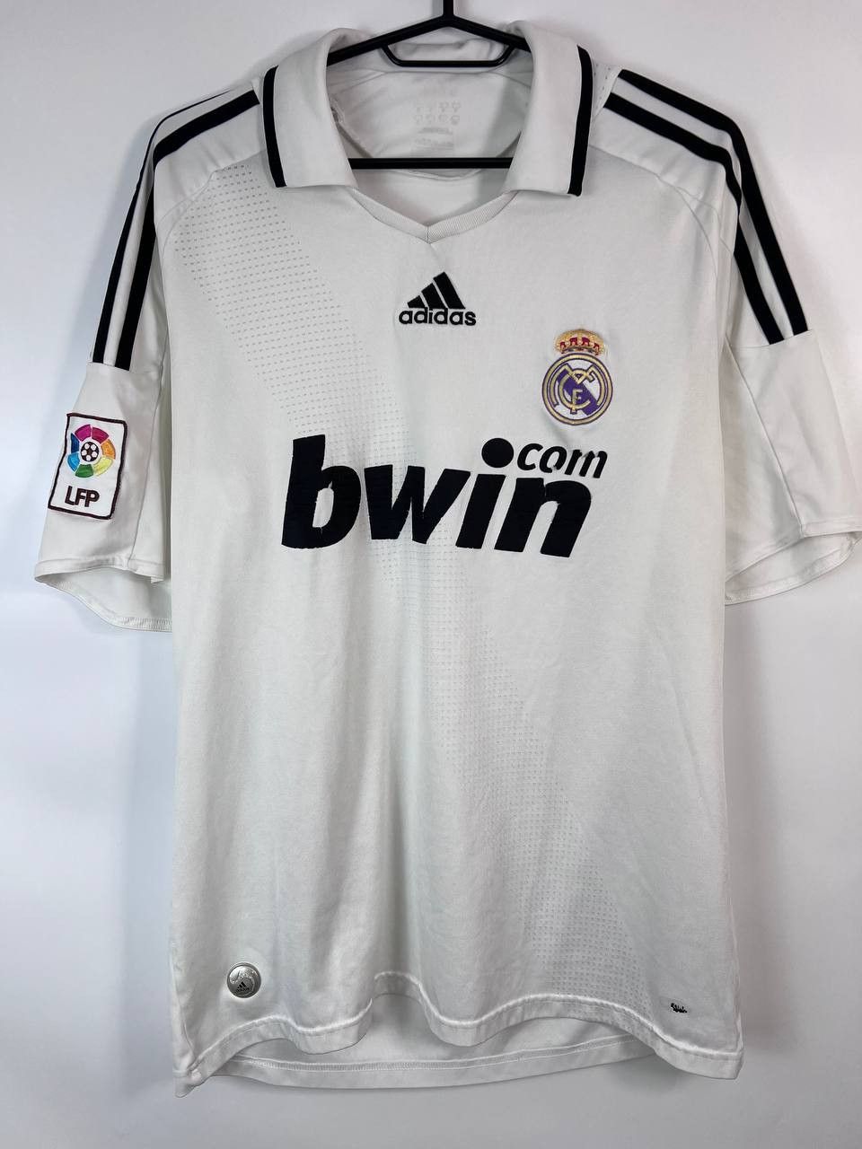 Adidas REAL MADRID 2008 2009 HOME SHIRT SOCCER ADIDAS SIZE M Size US M / EU 48-50 / 2 - 1 Thumbnail