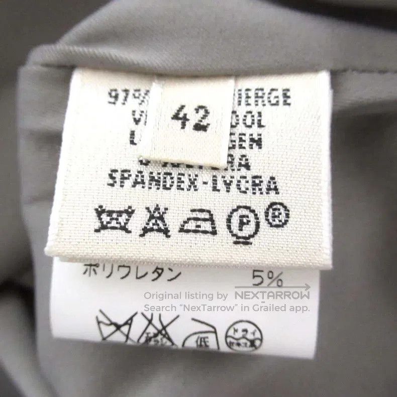 Hermes Hermes Margiela Period Knee-Length Wool Skirt Size 27" / US 4 / IT 40 - 3 Thumbnail