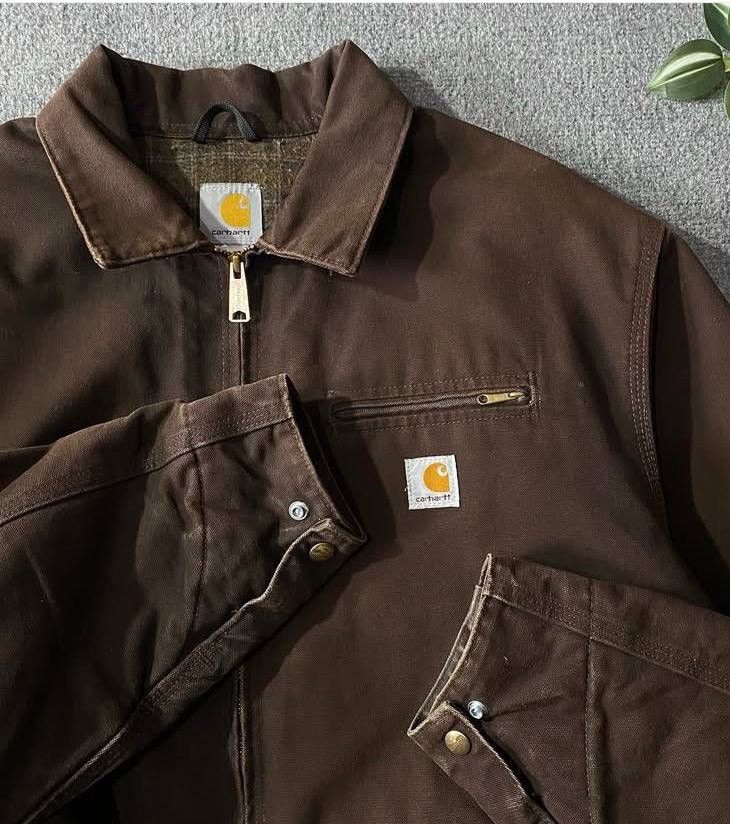 Carhartt Carhartt Vinatge Detroit Jacket Size US XL / EU 56 / 4 - 7 Thumbnail