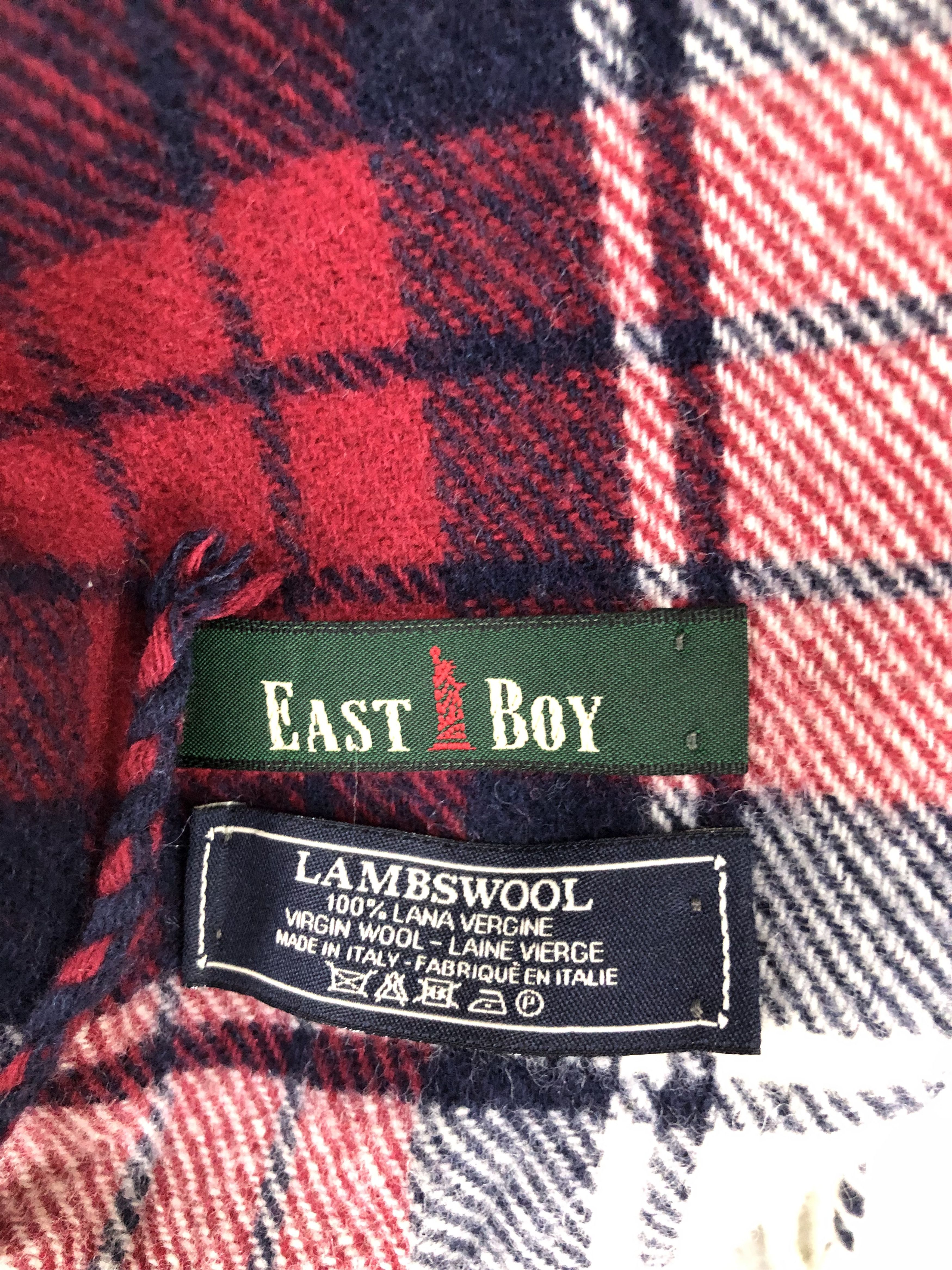 Japanese Brand East Boy Lambswool Muffler Scarf Neck Scarf Size ONE SIZE - 6 Thumbnail