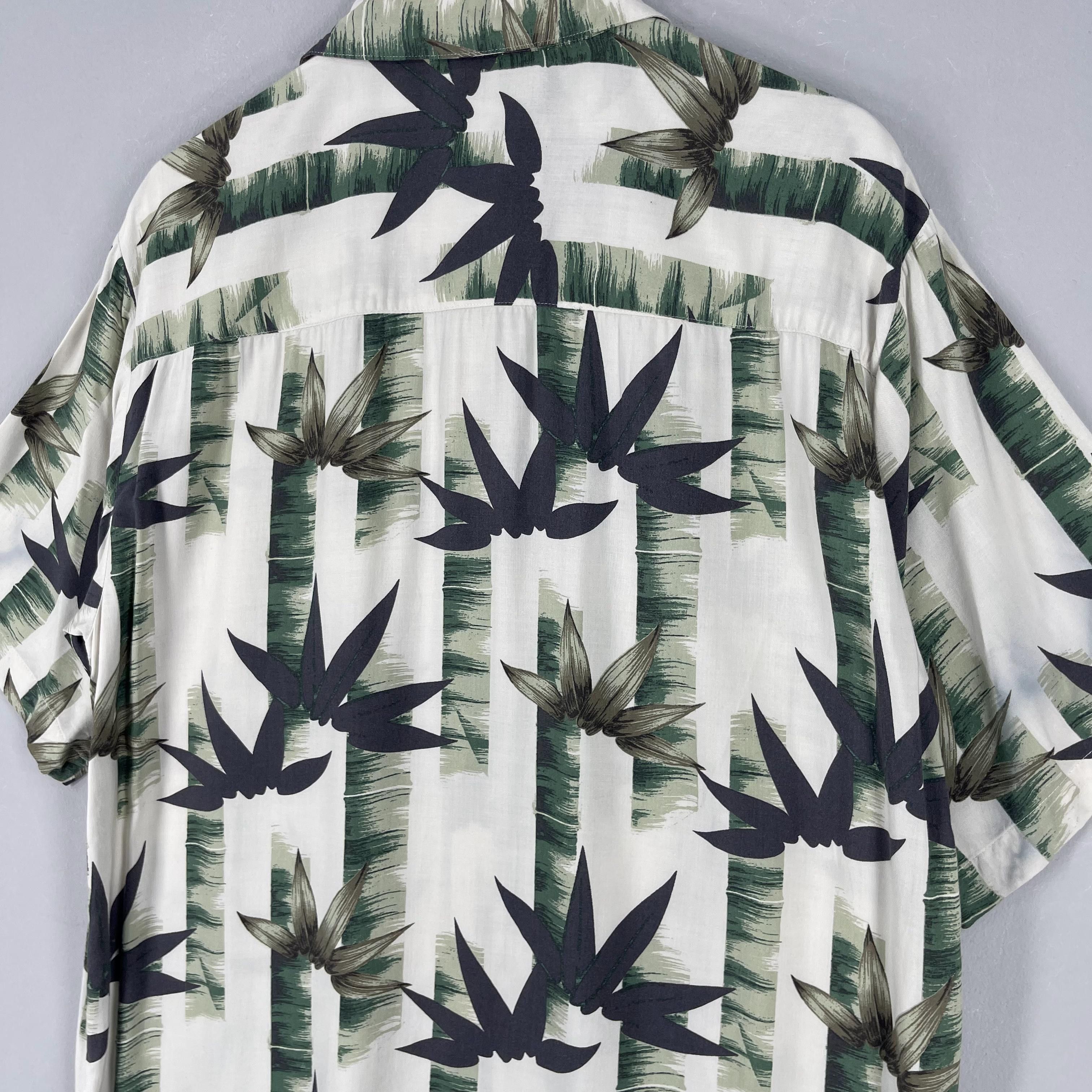 Vintage Vintage PURITAN Hawaiian Japanese Bamboo Tree Motive Shirt Size US M / EU 48-50 / 2 - 8 Thumbnail