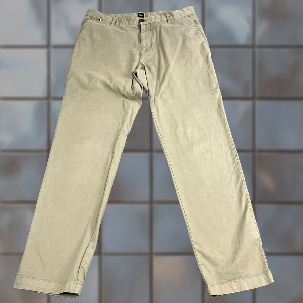 Hugo Boss Hugo Boss Kane Trousers Chino Mens Regular Knit? Size US 34 / EU 50 - 1 Thumbnail