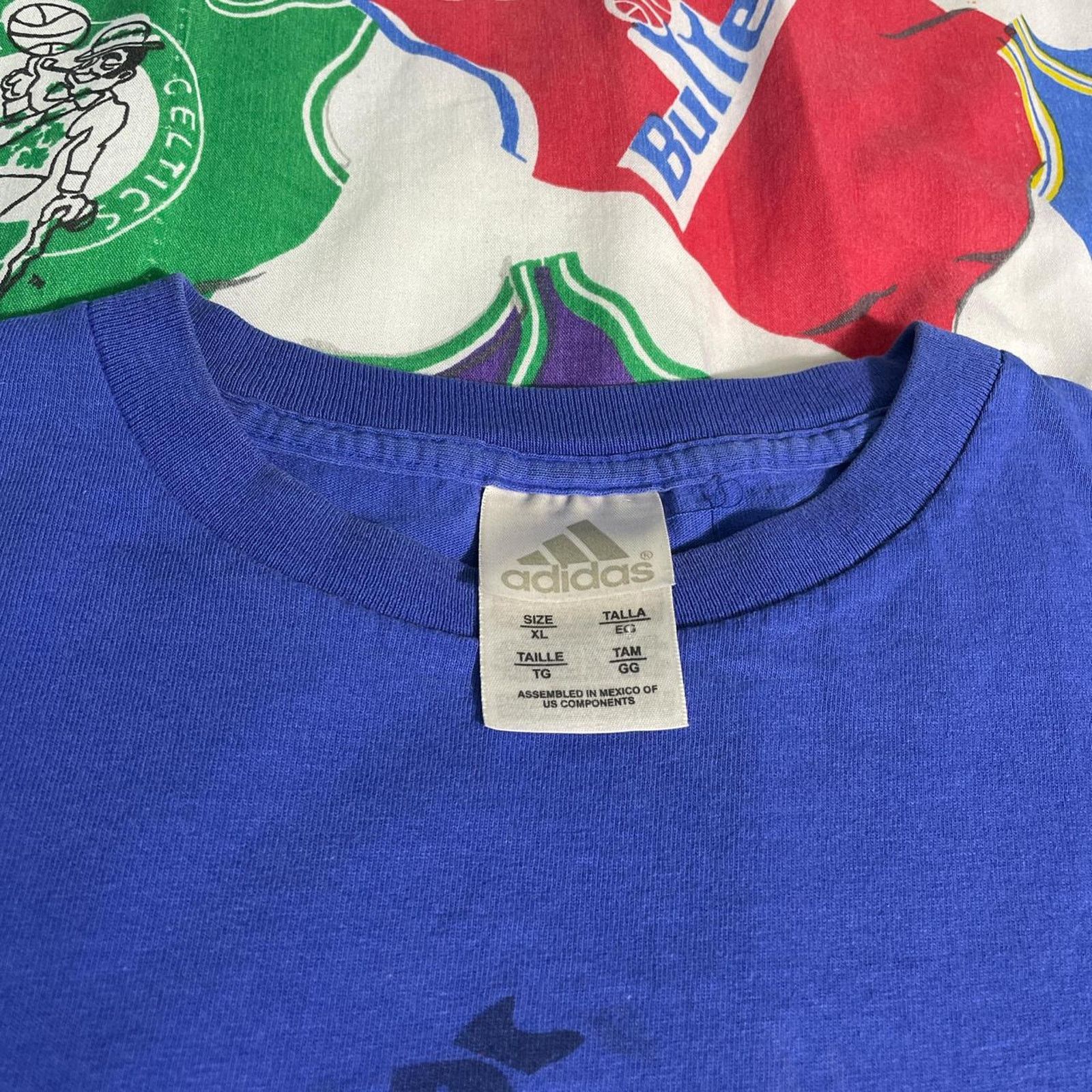 Adidas × Vintage Vintage Adidas France FFF FIFA World Cup MLS Soccer Tee Size US XL / EU 56 / 4 - 7 Thumbnail