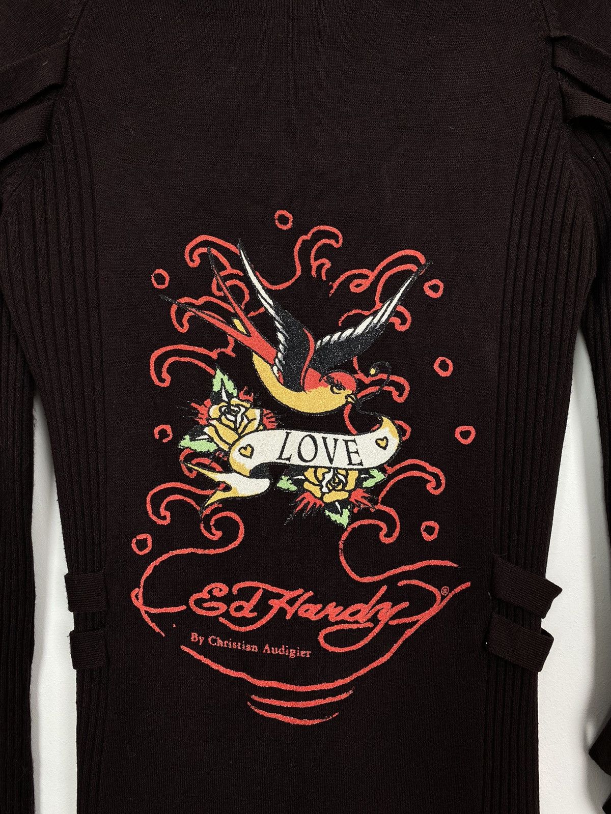 Ed Hardy Ed Hardy By Christian Audigier Rayon Mini Dress Size Medium Size M / US 6-8 / IT 42-44 - 13 Thumbnail