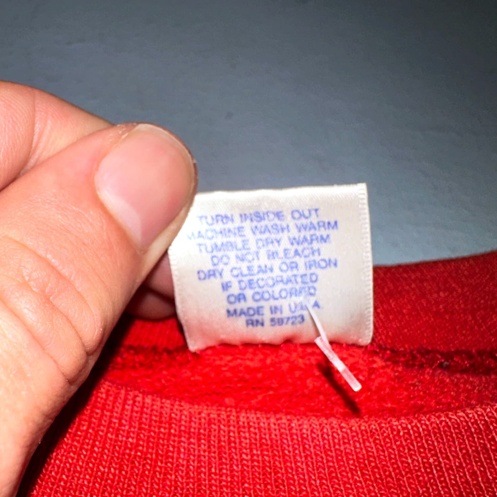 Vintage VINTAGE Trench Sweatshirt San Francisco 49ers Red Crewneck Long Sleeve M Adult Mens 80s Size US M / EU 48-50 / 2 - 5 Thumbnail