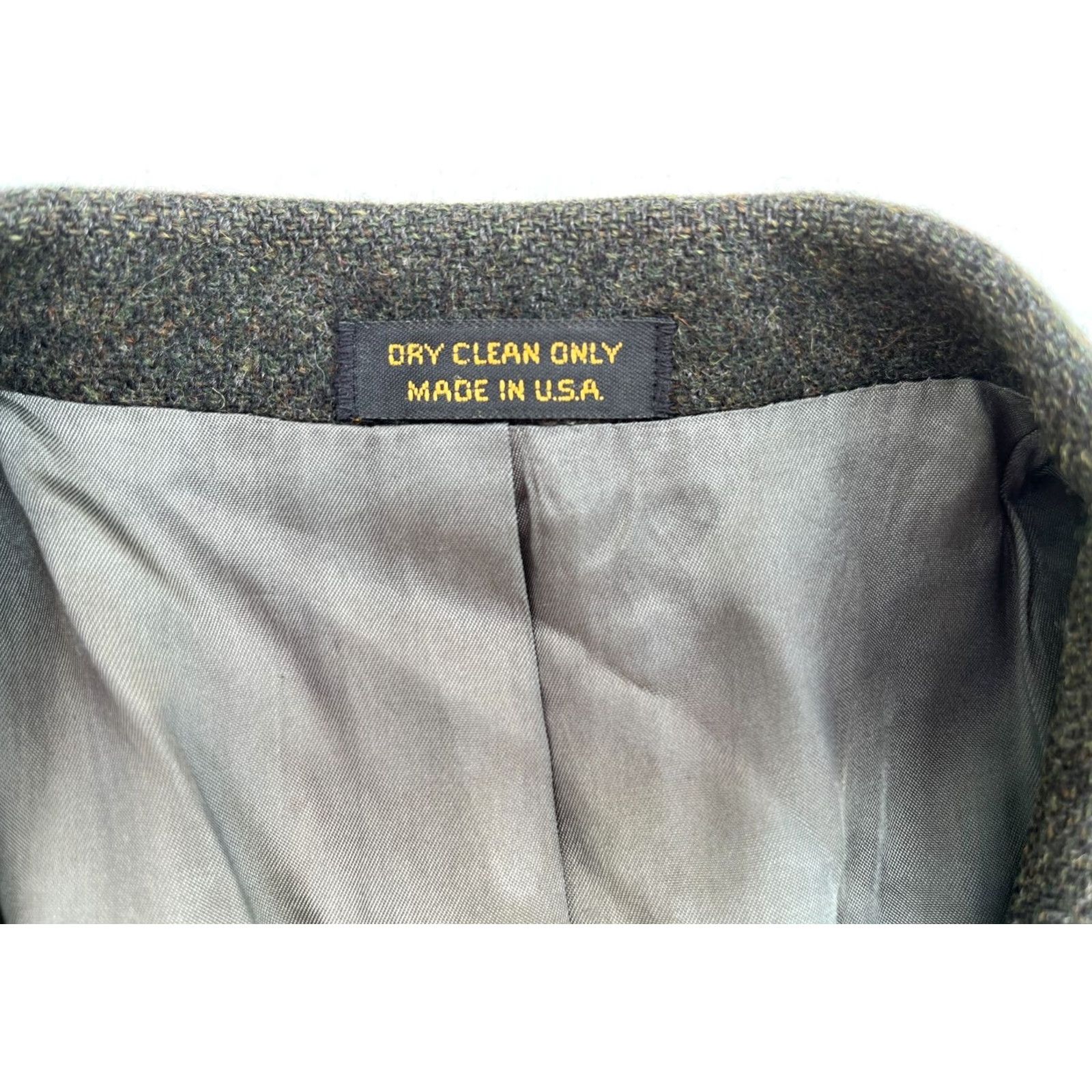 Eddie Bauer Eddie Bauer Blazer Mens Wool Mid-Length Dark Green 41R Vintage USA Size 41 Regular Jacket Coat Size 42R - 4 Thumbnail