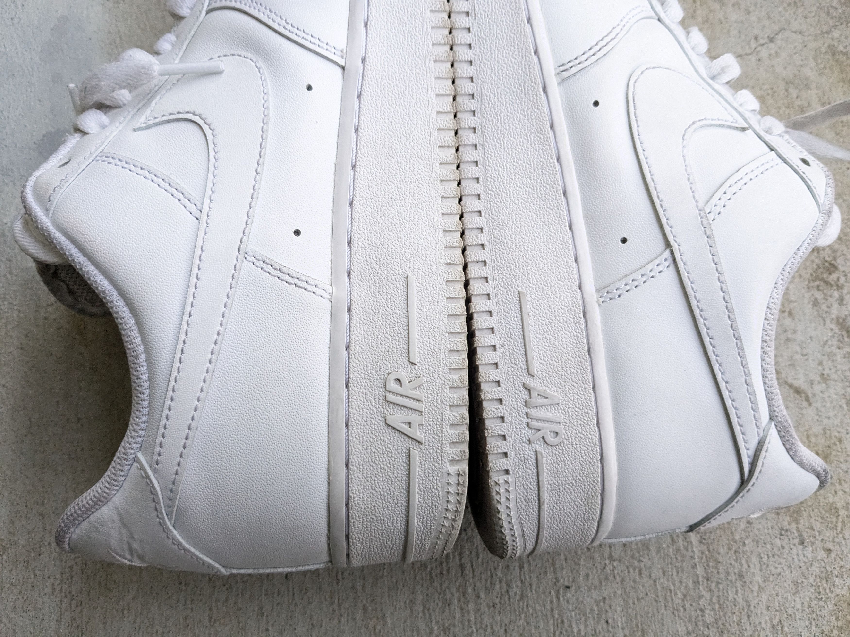 Nike Nike Air Force 1 AF1 Triple White 11 Low Tops Leather Size US 11 / EU 44 - 6 Thumbnail