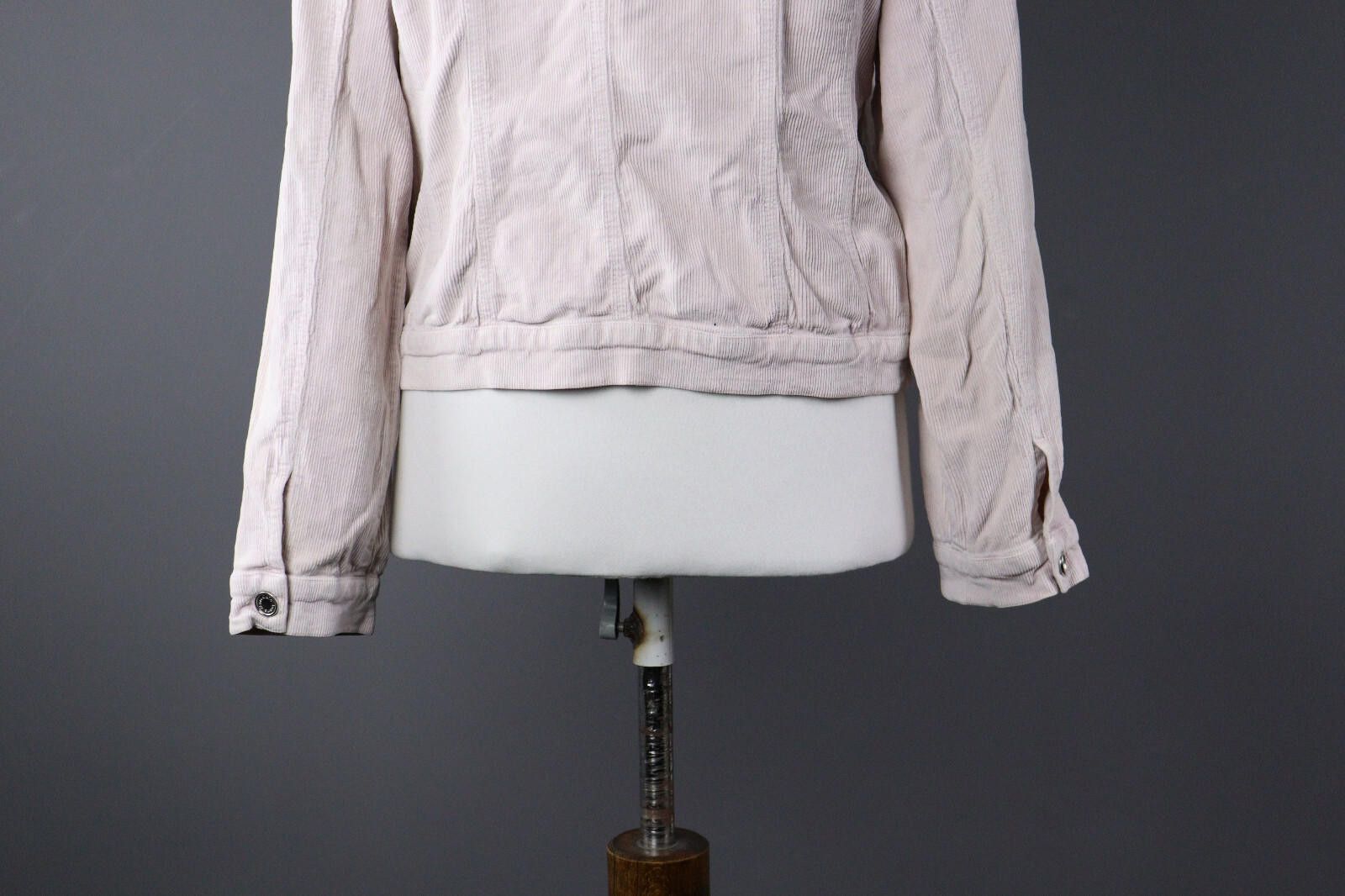 Designer Marc Cain Pink Corduroy Blazer Overshirt Jacket Size 5 Size M / US 6-8 / IT 42-44 - 7 Thumbnail