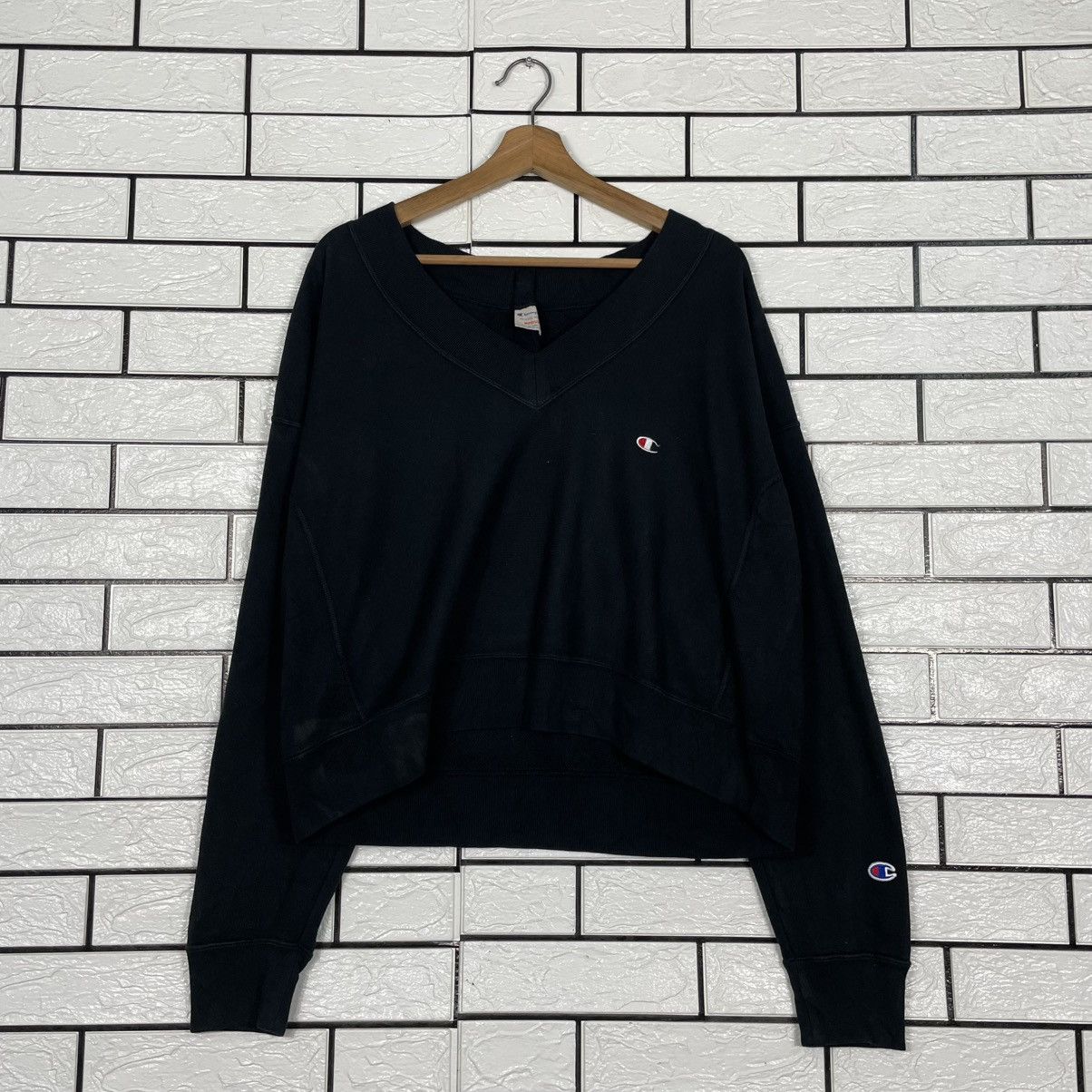 Champion Champion Reverse Weave V-neck Women Sweatshirt Size M / US 6-8 / IT 42-44 - 1 Thumbnail