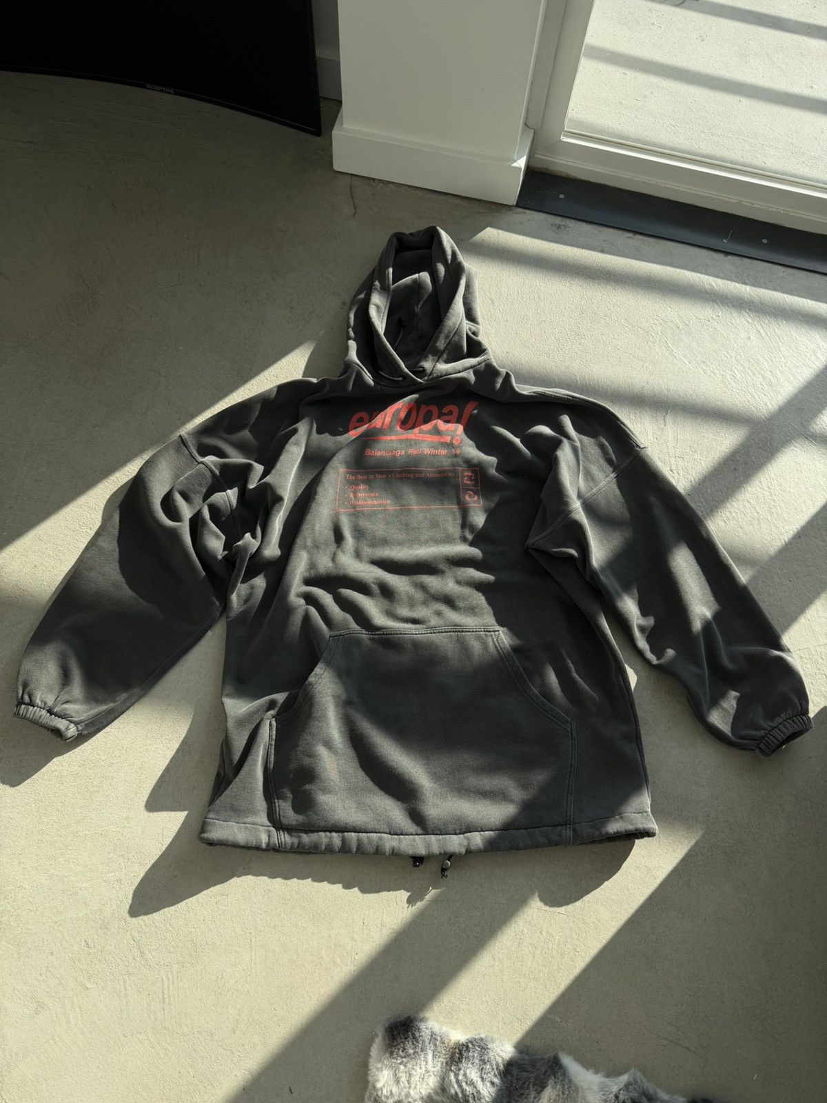 Balenciaga Balenciaga “europa” hoodie ‼️final drop‼️ Size US S / EU 44-46 / 1 - 1 Thumbnail
