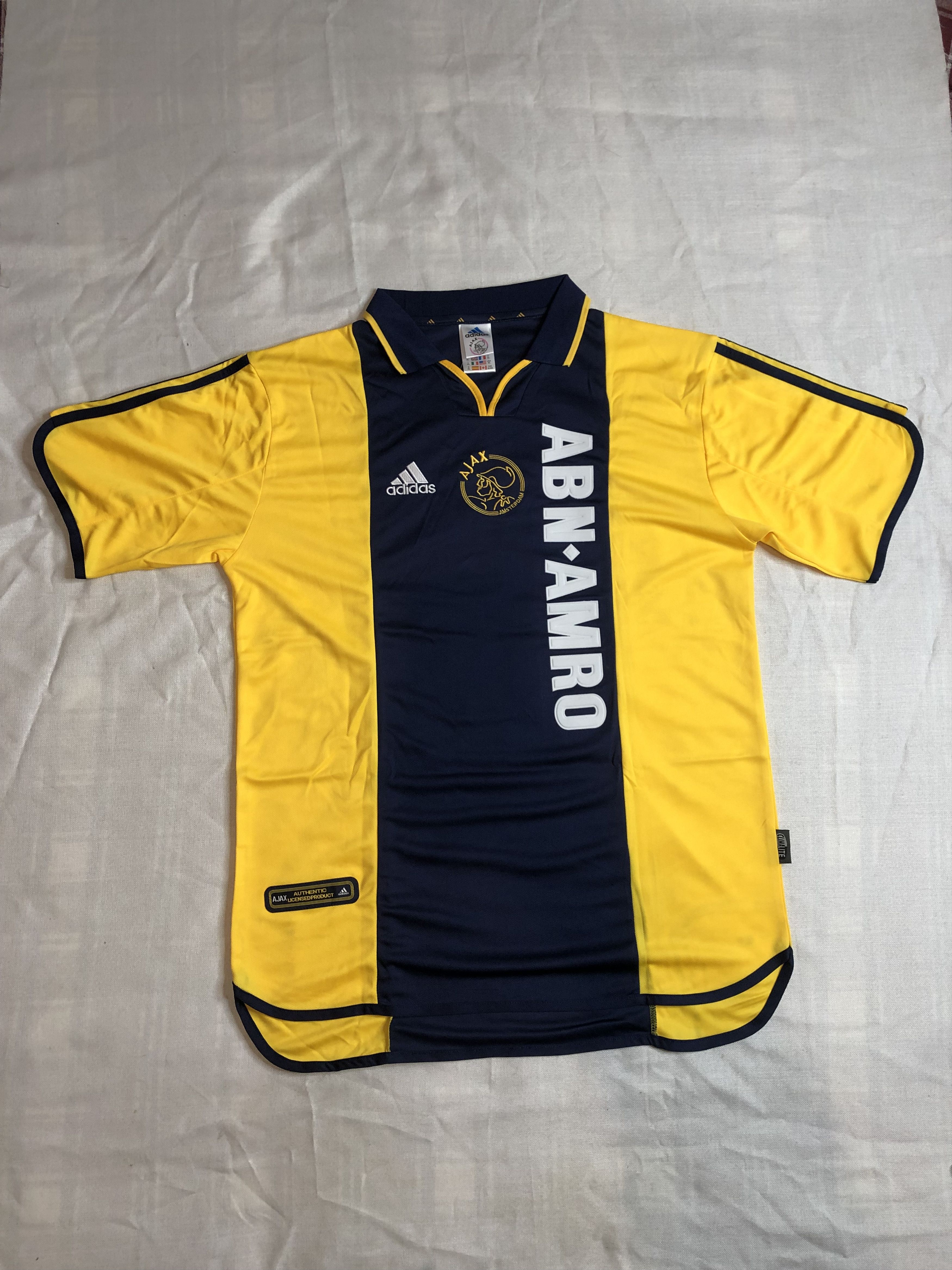 Vintage 1989-90 AJAX ZLATAN RETRO SOCCER JERSEY Size US L / EU 52-54 / 3 - 1 Thumbnail
