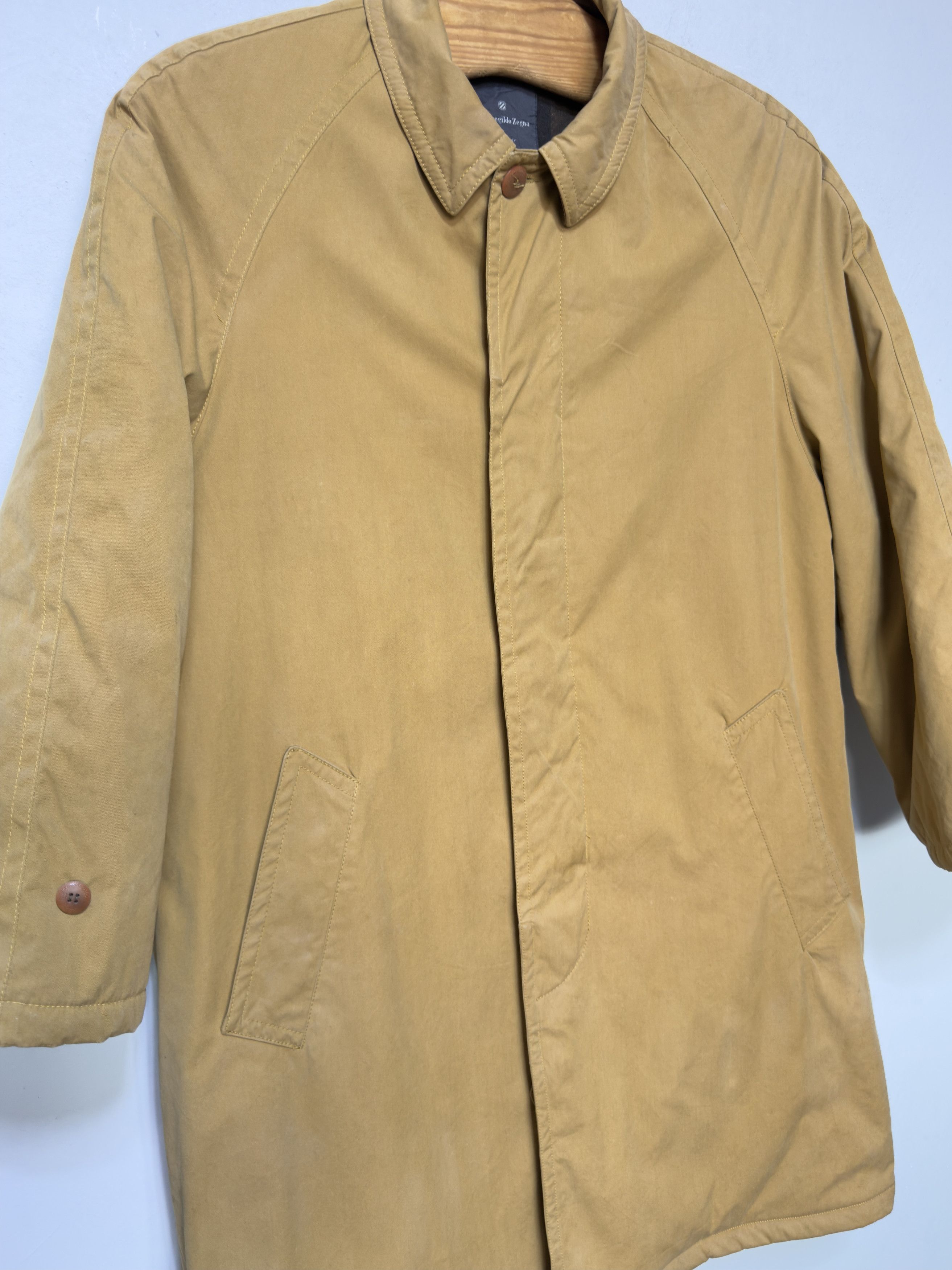 Ermenegildo Zegna 🔥 vintage Ermenegildo Zegna coat puffer trench size S Size US S / EU 44-46 / 1 - 3 Thumbnail