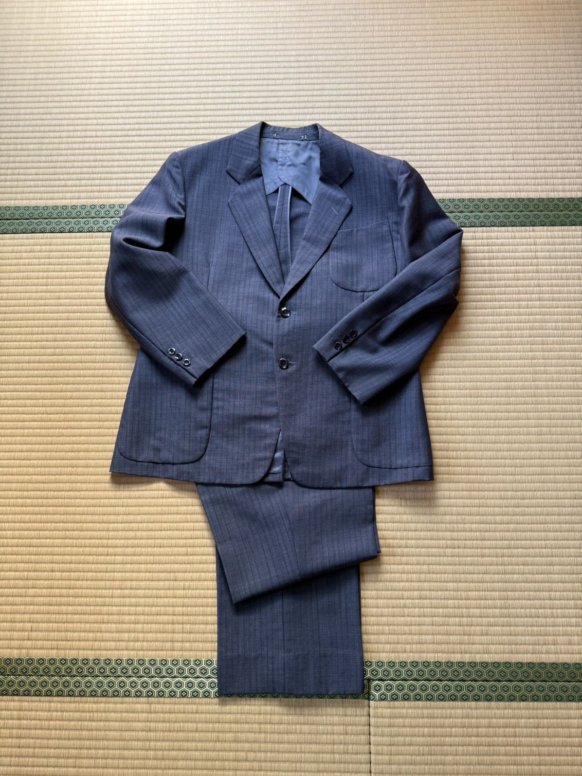 Other Spring&Summer Vintage Kobe Tailor Kid Mohair Wool Suit Size 42R - 2 Thumbnail
