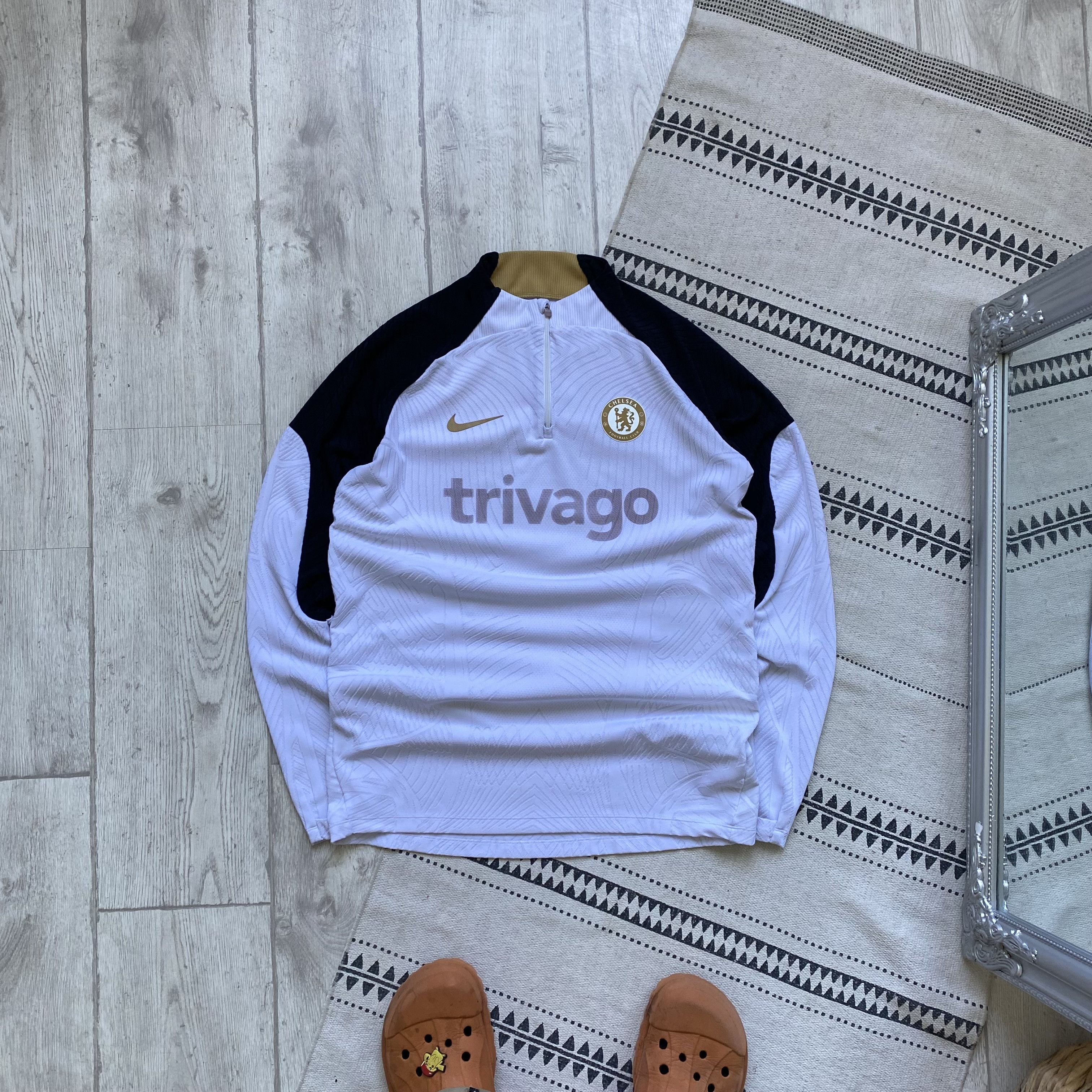 Nike ⚽️ Drill Nike Chelsea jersey Longsleeve training Blockore Size US M / EU 48-50 / 2 - 1 Thumbnail