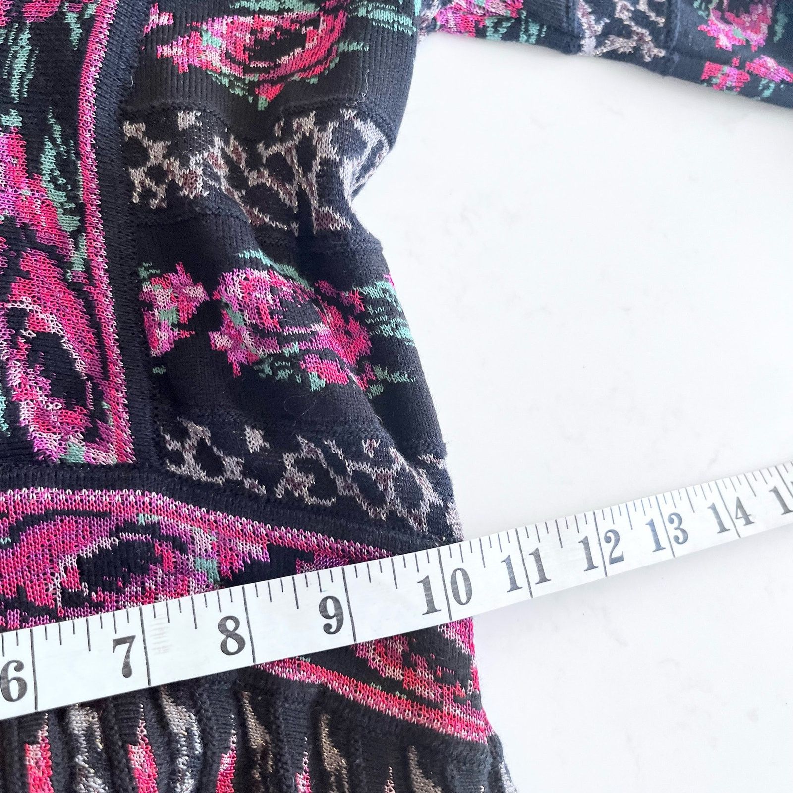 Anthropologie Anthropologie Cecilia Prado Emi Midi Floral Sweater Dress XS Size XS / US 0-2 / IT 36-38 - 13 Thumbnail