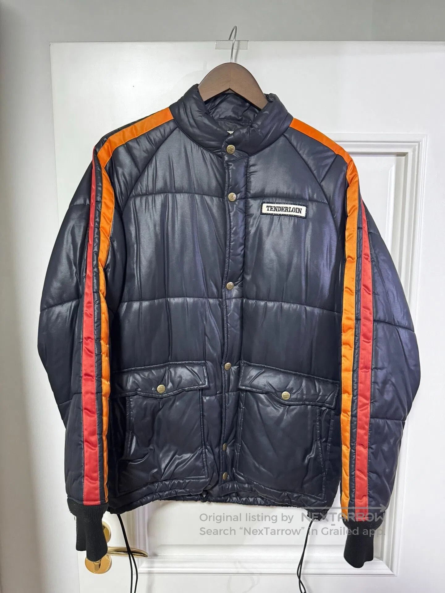 Tenderloin TENDERLOIN Racing Jacket Black Cotton. Size US M / EU 48-50 / 2 - 7 Thumbnail