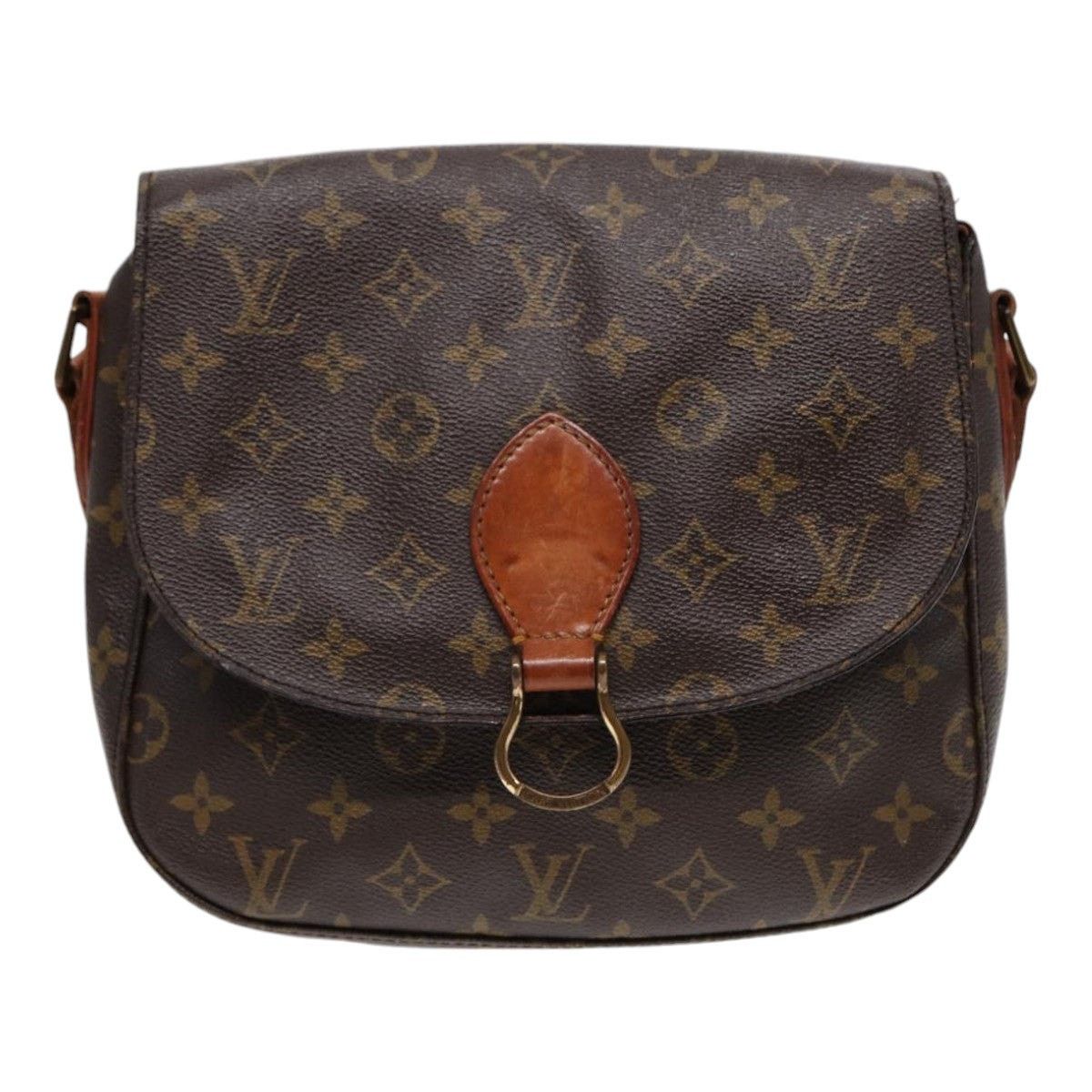 Louis Vuitton LOUIS VUITTON Monogram Saint Cloud GM Shoulder Bag M51242 Size ONE SIZE - 2 Thumbnail