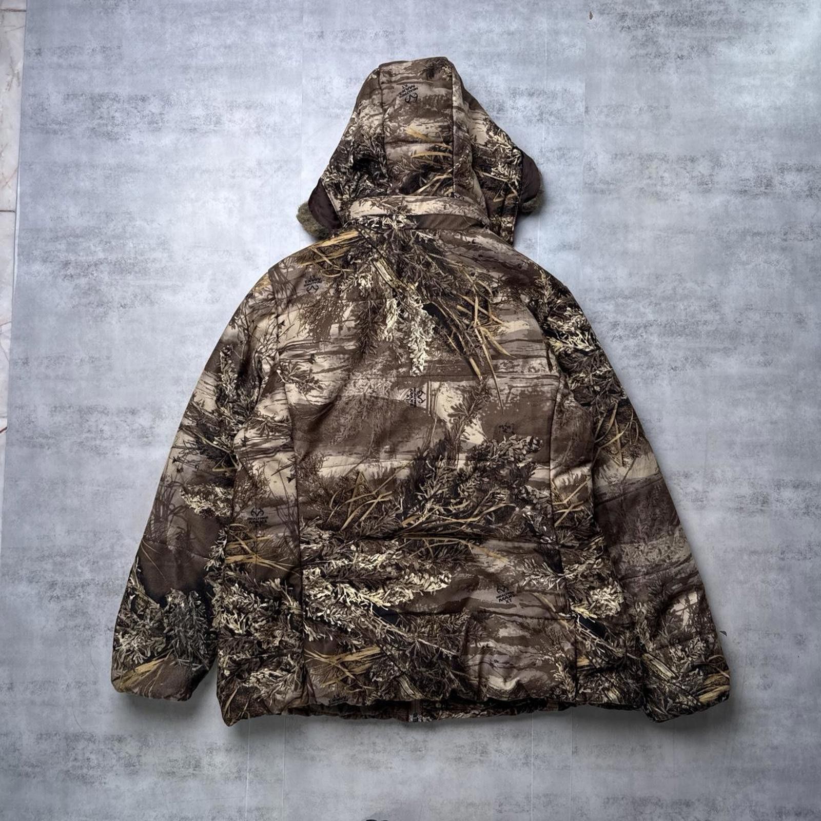 Realtree Y2K Realtree Hooded Polar Camo Jacket Size XL / US 12-14 / IT 48-50 - 2 Thumbnail