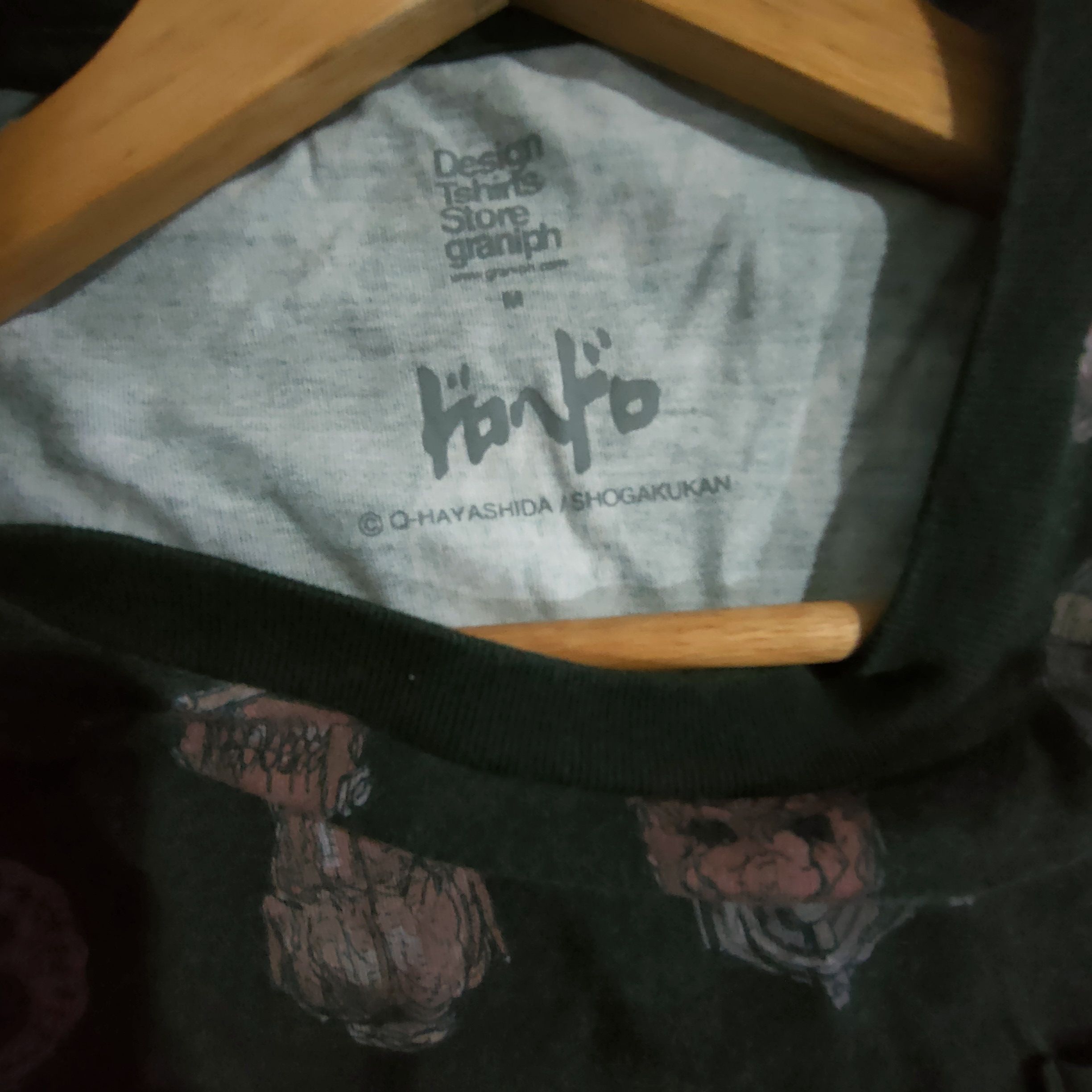 Anime × Cartoon Network × Japanese Brand Anime Dorohedoro Full Print pocket tee Size US M / EU 48-50 / 2 - 5 Thumbnail