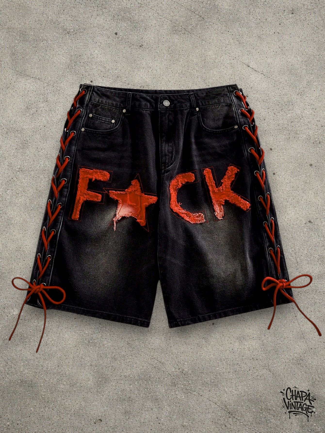 Japanese Brand Opium Goth shorts Size US 32 / EU 48 - 1 Thumbnail