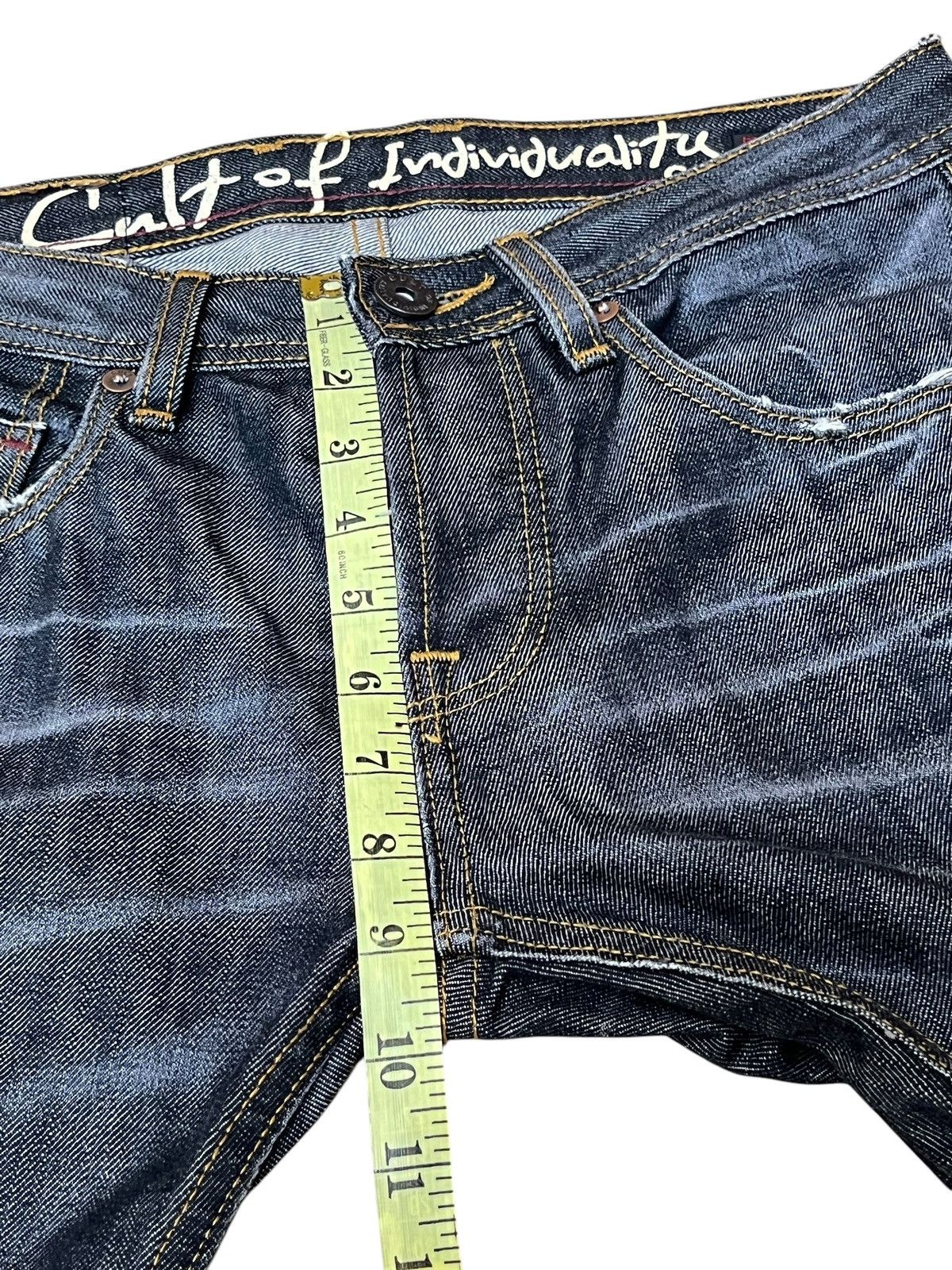 Cult Of Individuality ARCHIVE JAPANESE CULT OF INDIVIDUALITY SELVEDGE JEANS Size US 31 - 18 Thumbnail
