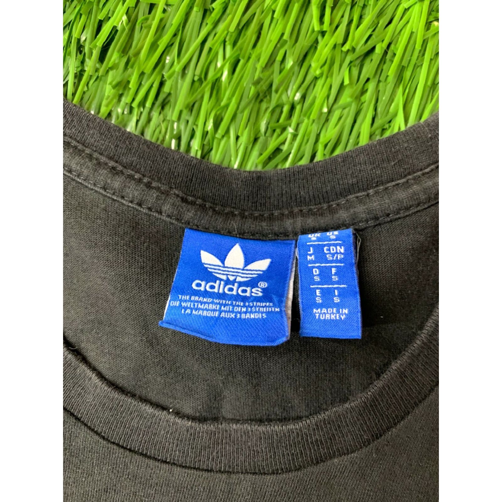 Adidas ADIDAS MENS CASUAL SHIRT T-SHIRT JERSEY TRIKOT MAGLIA SIZE S BLACK Slim Logo T-Shirt 2014 Men Short Sleeve Cotton Solid Casual Tee Size US S / EU 44-46 / 1 - 5 Thumbnail