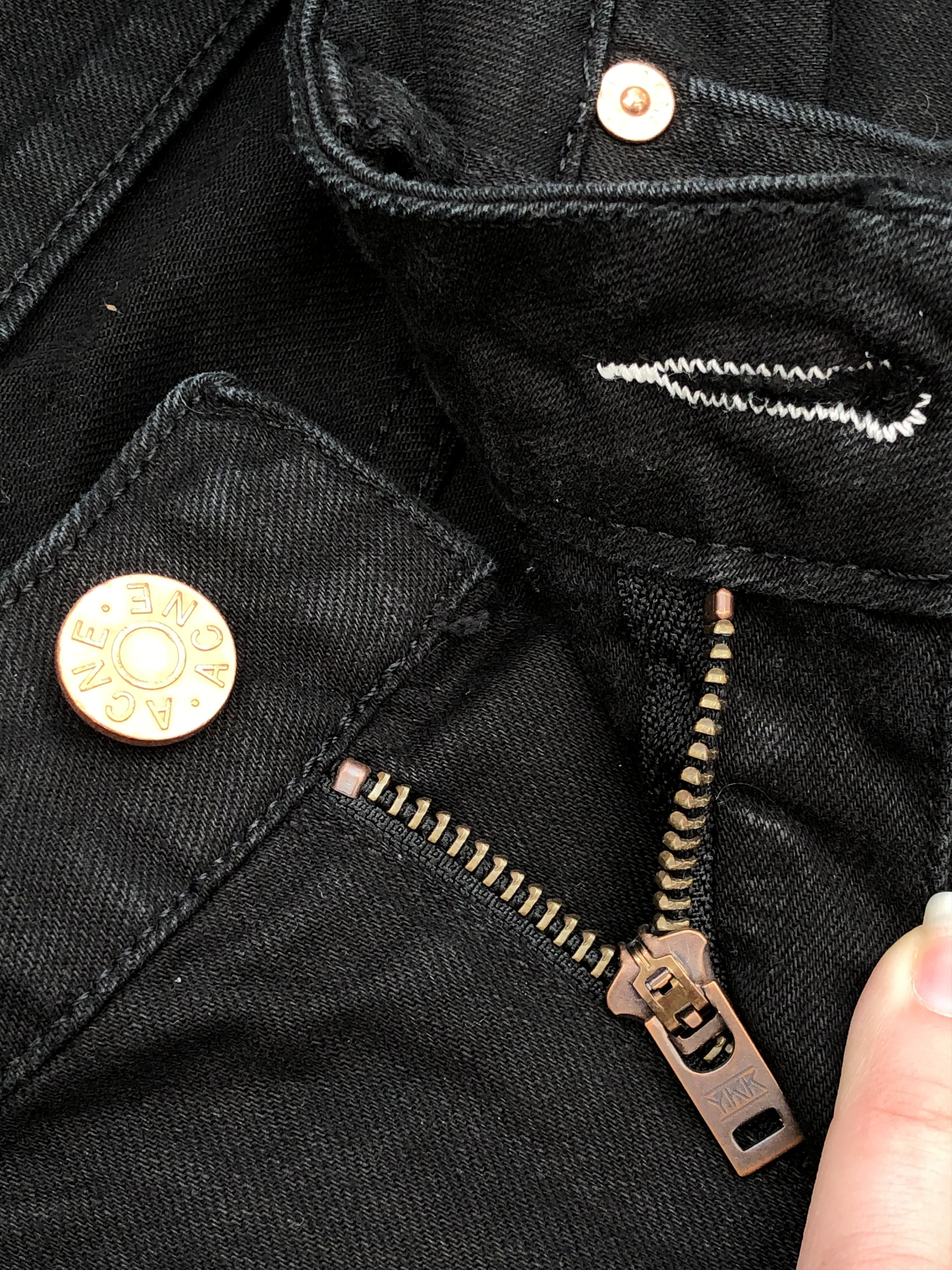 Acne Studios Acne Studios Vintage Flex Wet Black Jeans Size W30 L32 Size 30" / US 8 / IT 44 - 4 Thumbnail