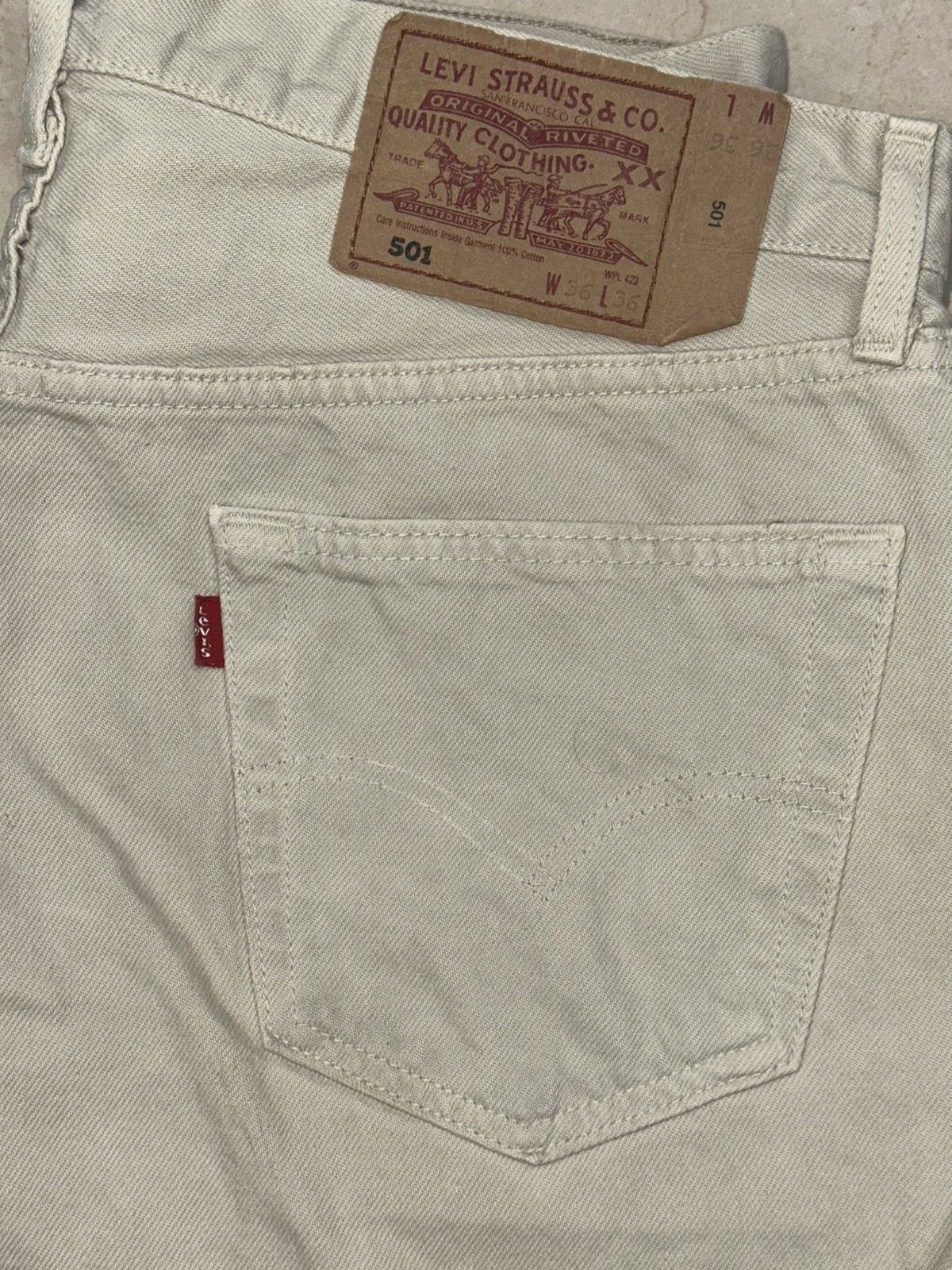 Levi's Vintage Clothing Levis 501 x vintage Size US 36 / EU 52 - 9 Thumbnail