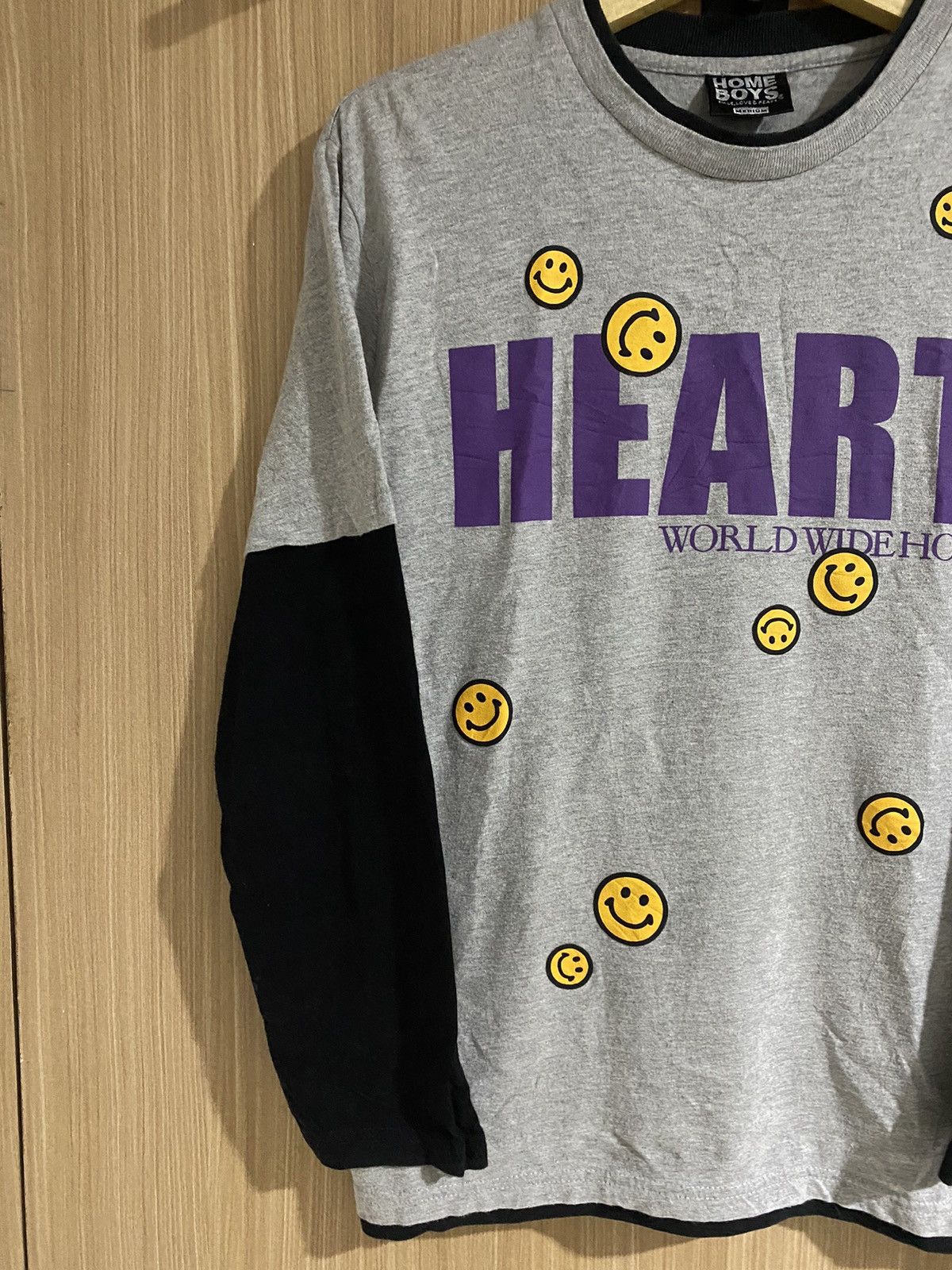 Beauty Beast × If Six Was Nine × Japanese Brand Y2k double layers home boys Heart Word wide Hope Poem Size US M / EU 48-50 / 2 - 5 Thumbnail