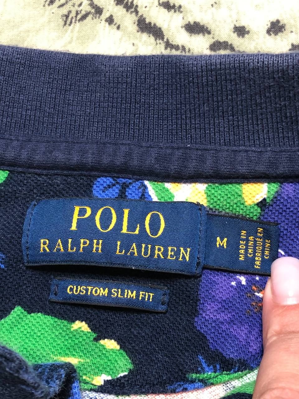 Polo Ralph Lauren Polo Ralph Lauren Custom Slim Fit Hawaii Polo Size M Size US M / EU 48-50 / 2 - 2 Thumbnail