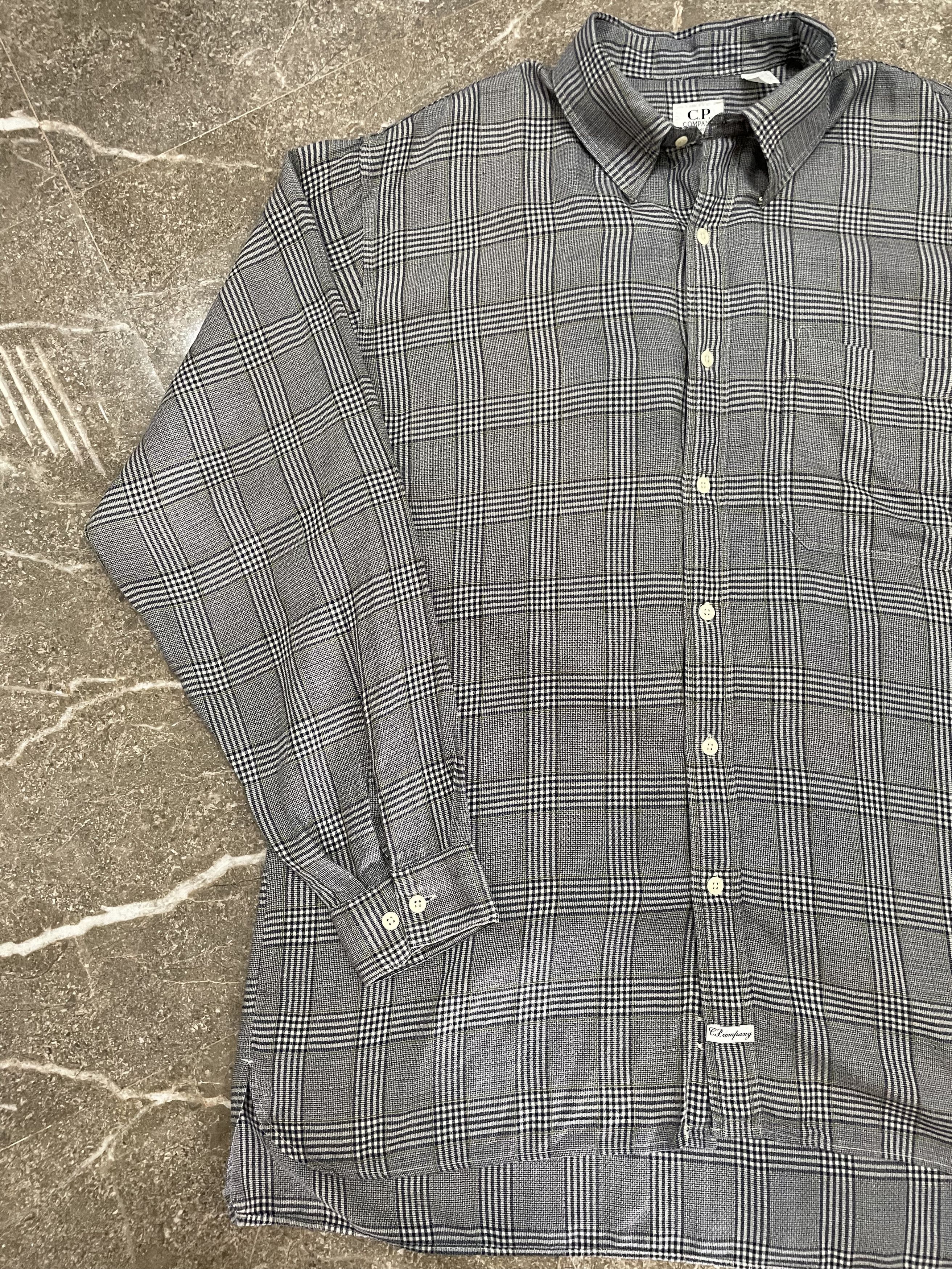 C.P. Company Vintage CP Company Flannel LS Size US XL / EU 56 / 4 - 3 Thumbnail
