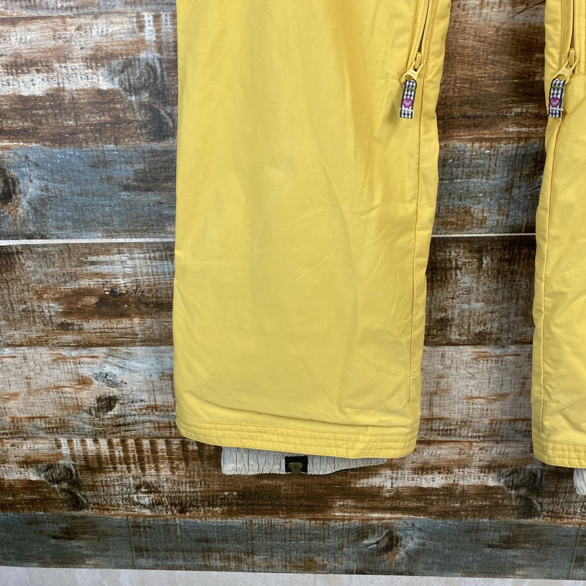 Japanese Brand DL Roxy Winter Sport Yellow Pants #C1123 Size 26" / US 2 / IT 38 - 13 Thumbnail